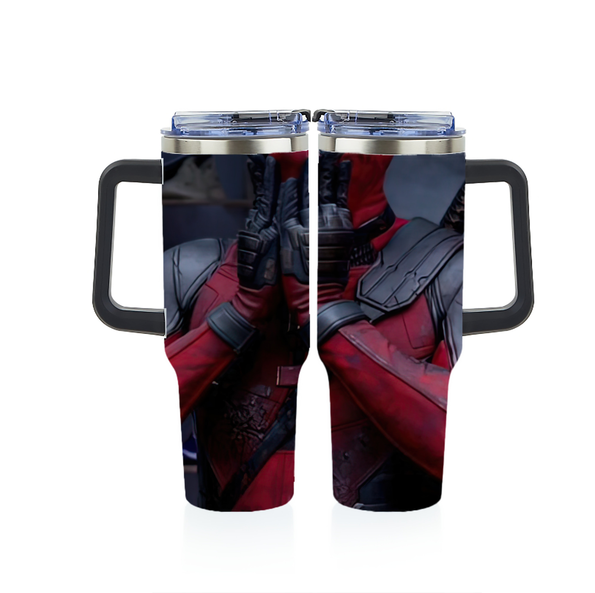 （画像用） Deadpool デッドプール 1200ｍLフルプリント車用タンブラー