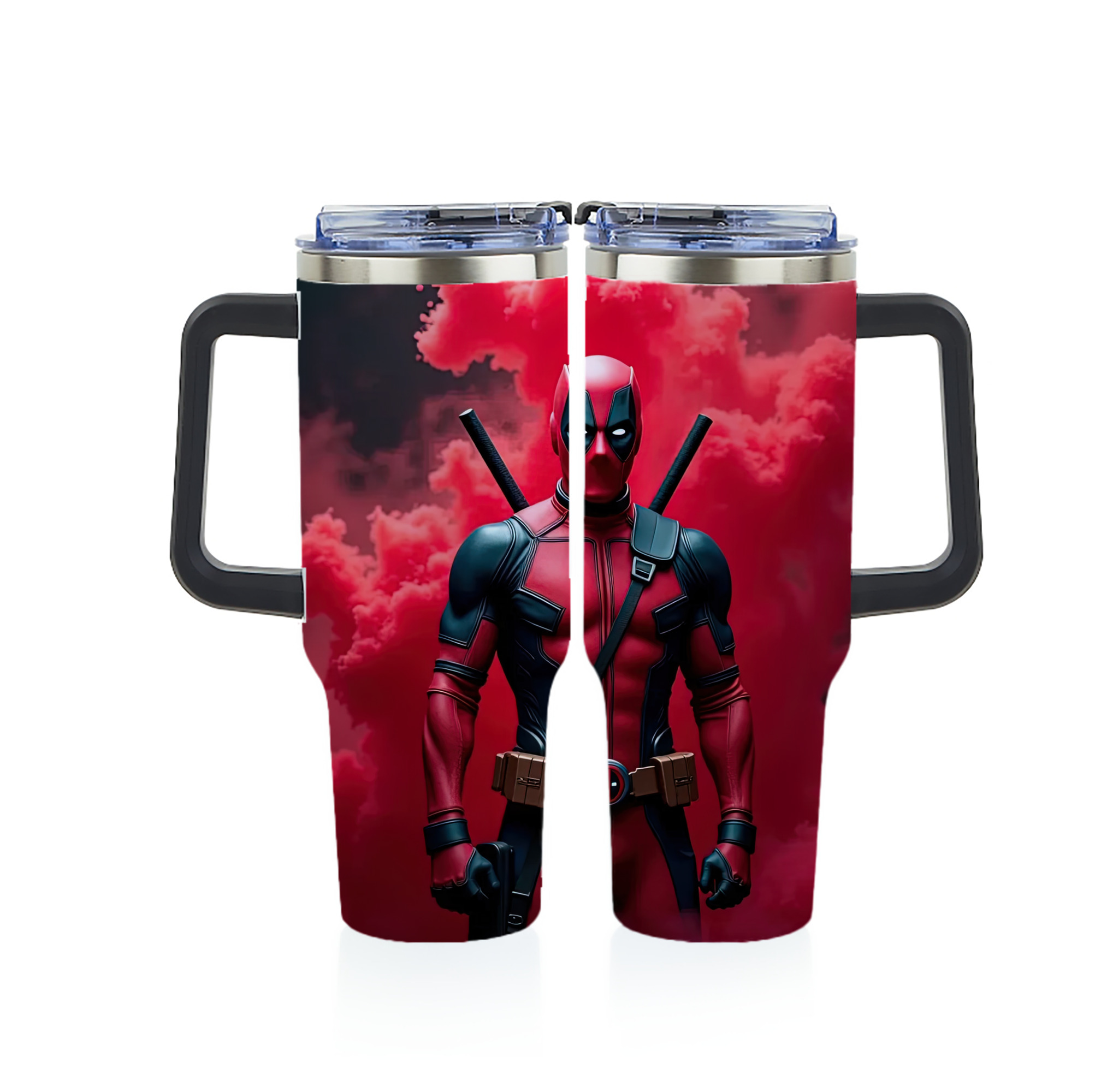 （画像用） Deadpool デッドプール 1200ｍLフルプリント車用タンブラー