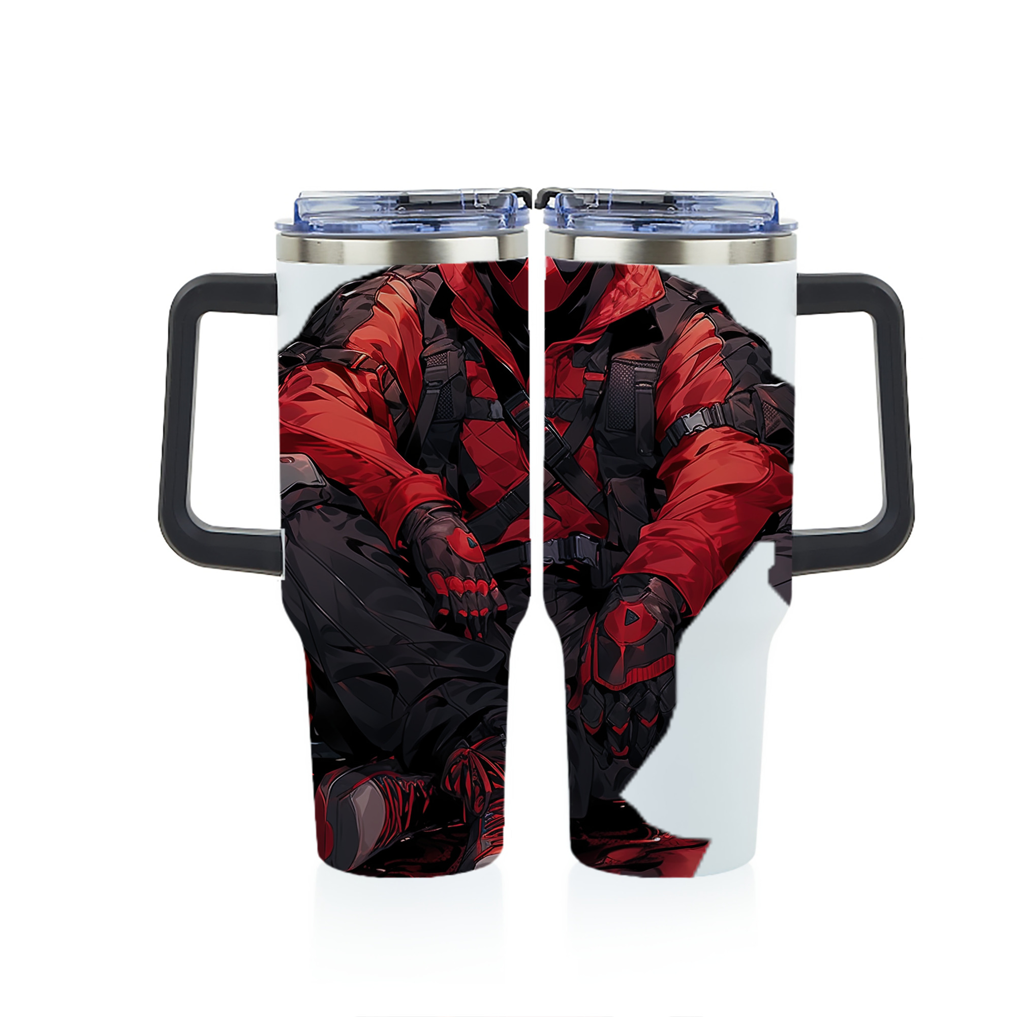 （画像用） Deadpool デッドプール 1200ｍLフルプリント車用タンブラー