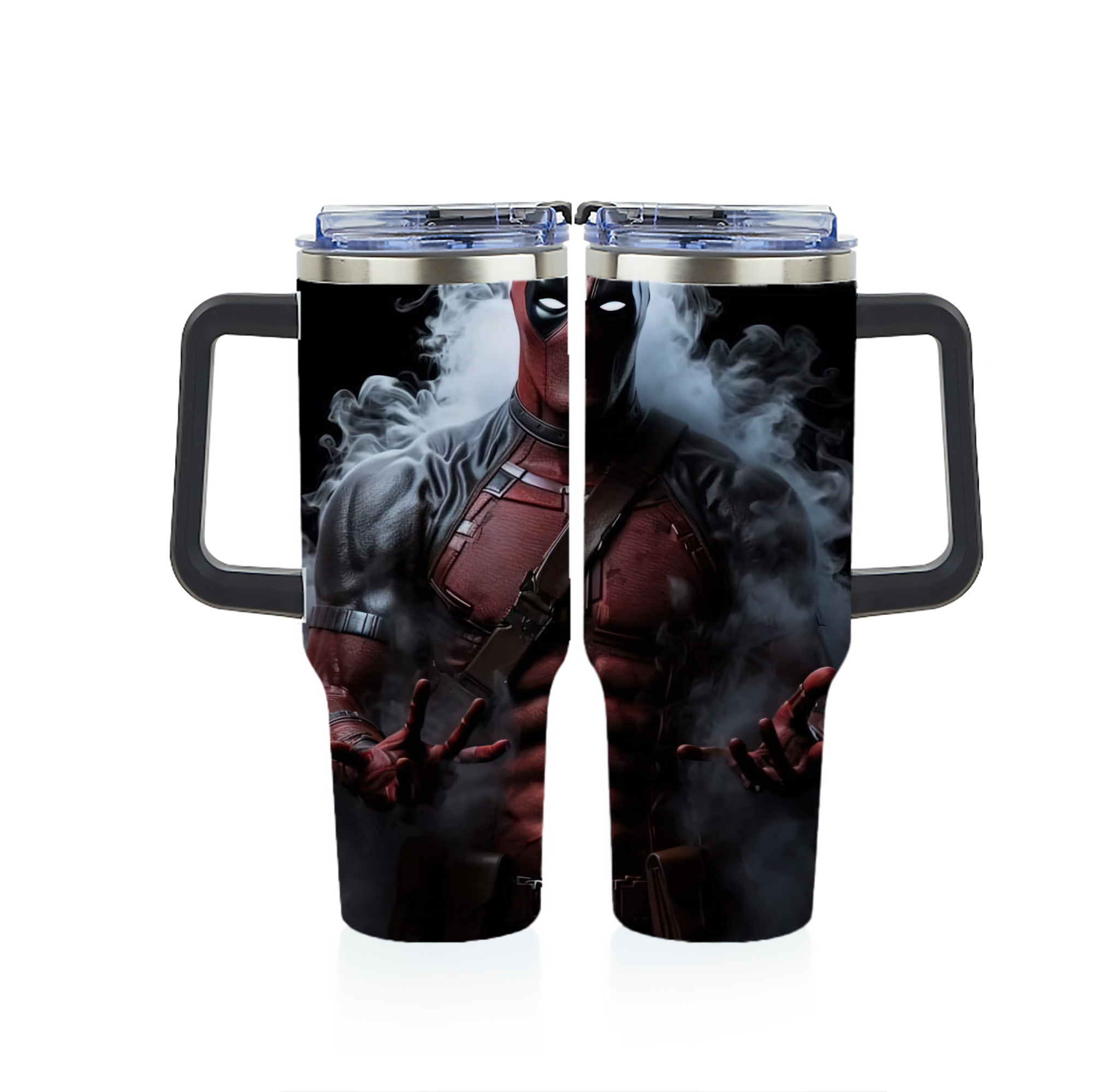 （画像用） Deadpool デッドプール 1200ｍLフルプリント車用タンブラー