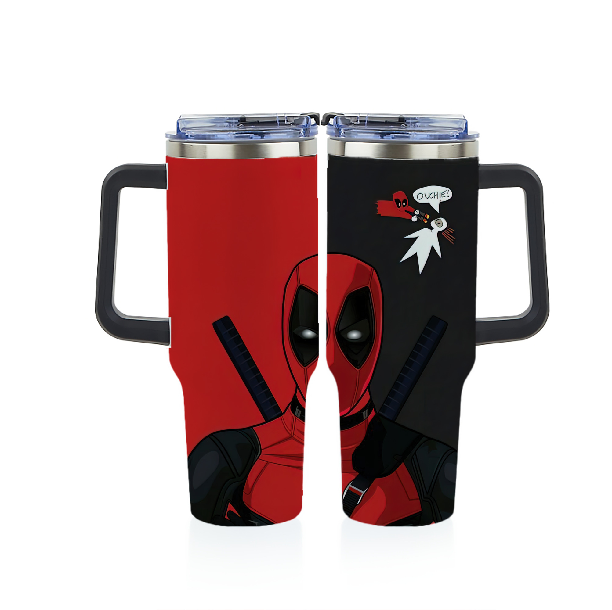 （画像用） Deadpool デッドプール 1200ｍLフルプリント車用タンブラー