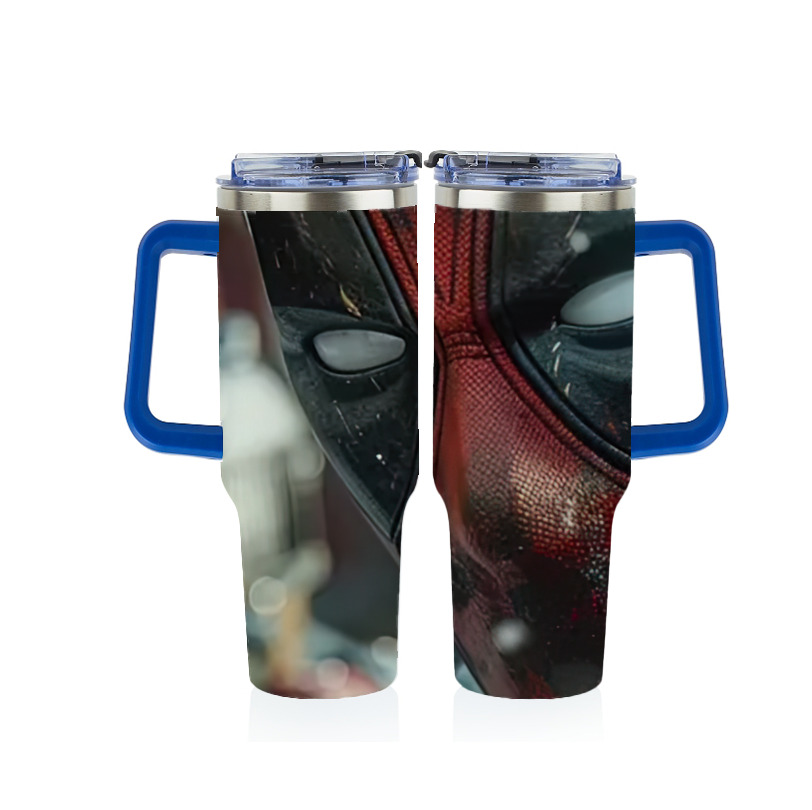 （画像用） Deadpool デッドプール 1200ｍLフルプリント車用タンブラー