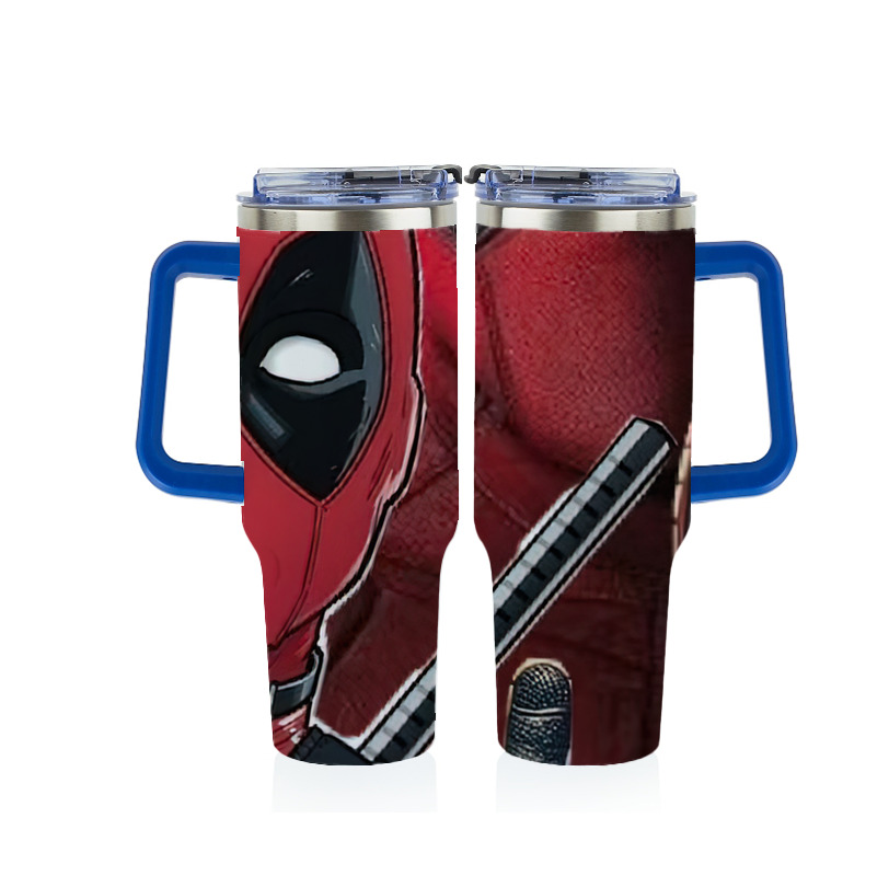 （画像用） Deadpool デッドプール 1200ｍLフルプリント車用タンブラー