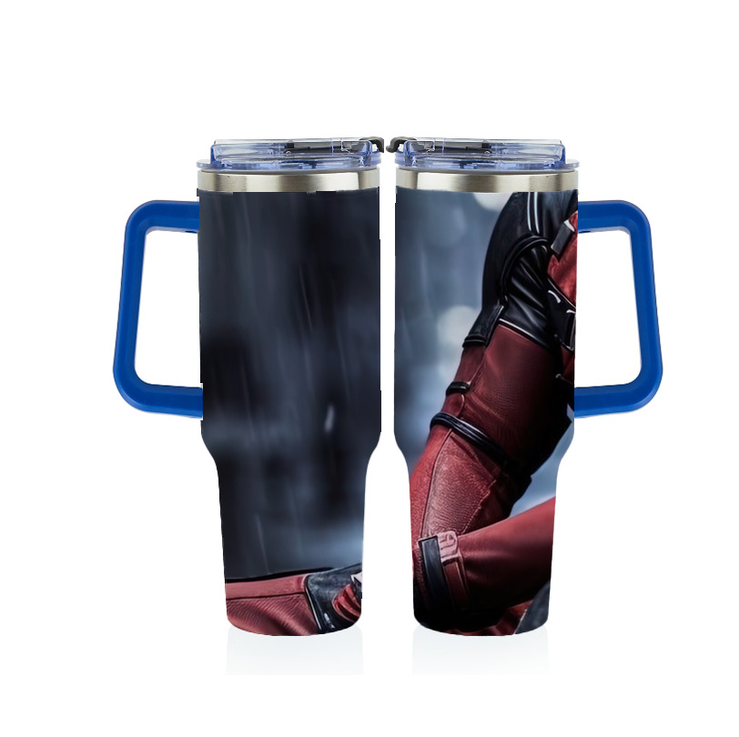 （画像用） Deadpool デッドプール 1200ｍLフルプリント車用タンブラー