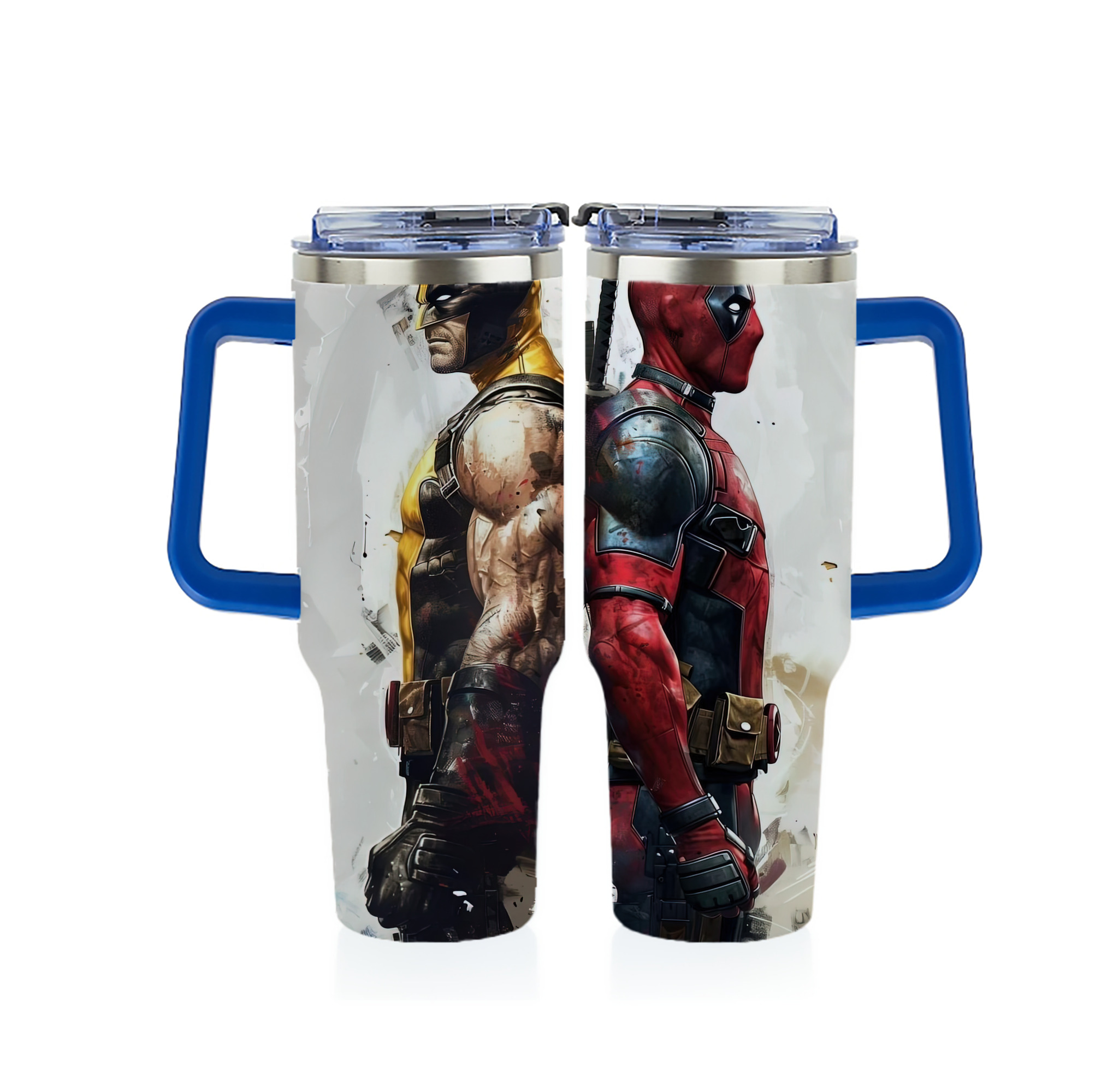 （画像用） Deadpool デッドプール 1200ｍLフルプリント車用タンブラー