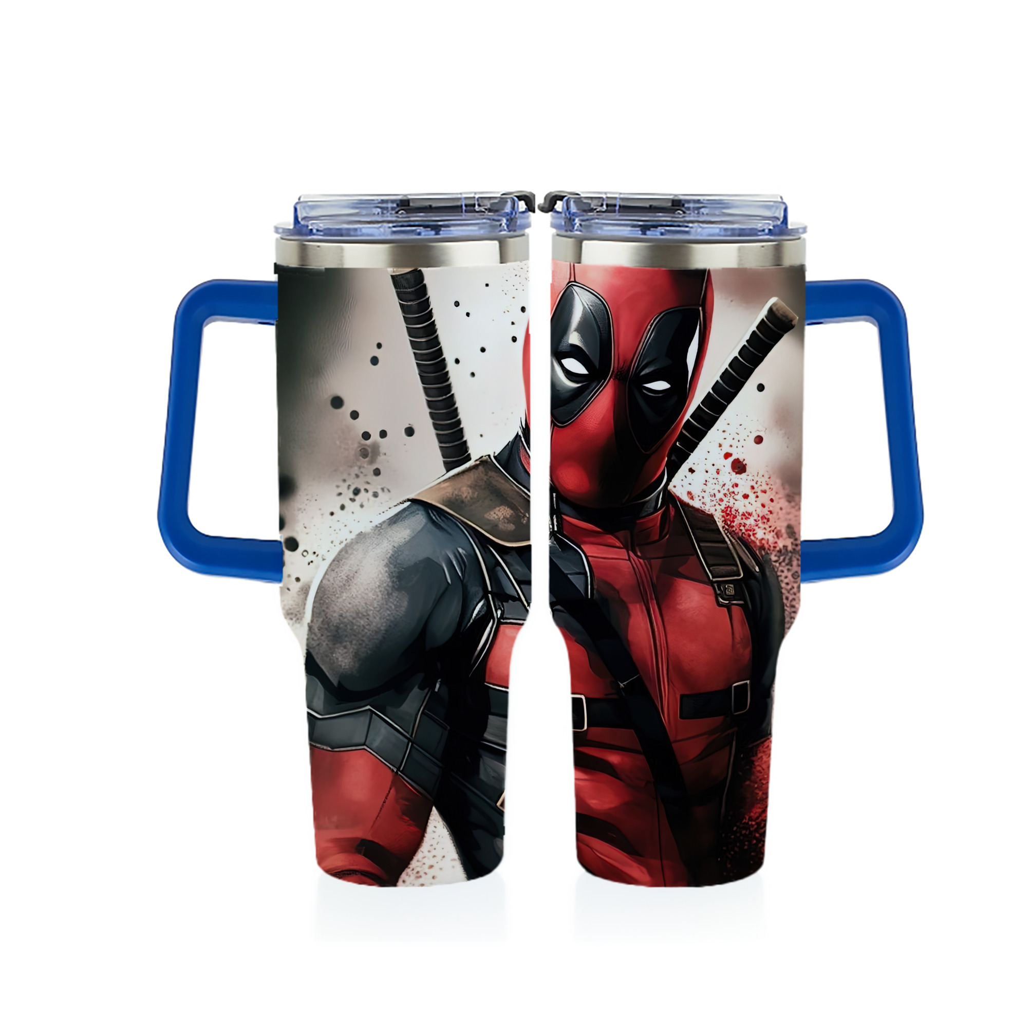 （画像用） Deadpool デッドプール 1200ｍLフルプリント車用タンブラー