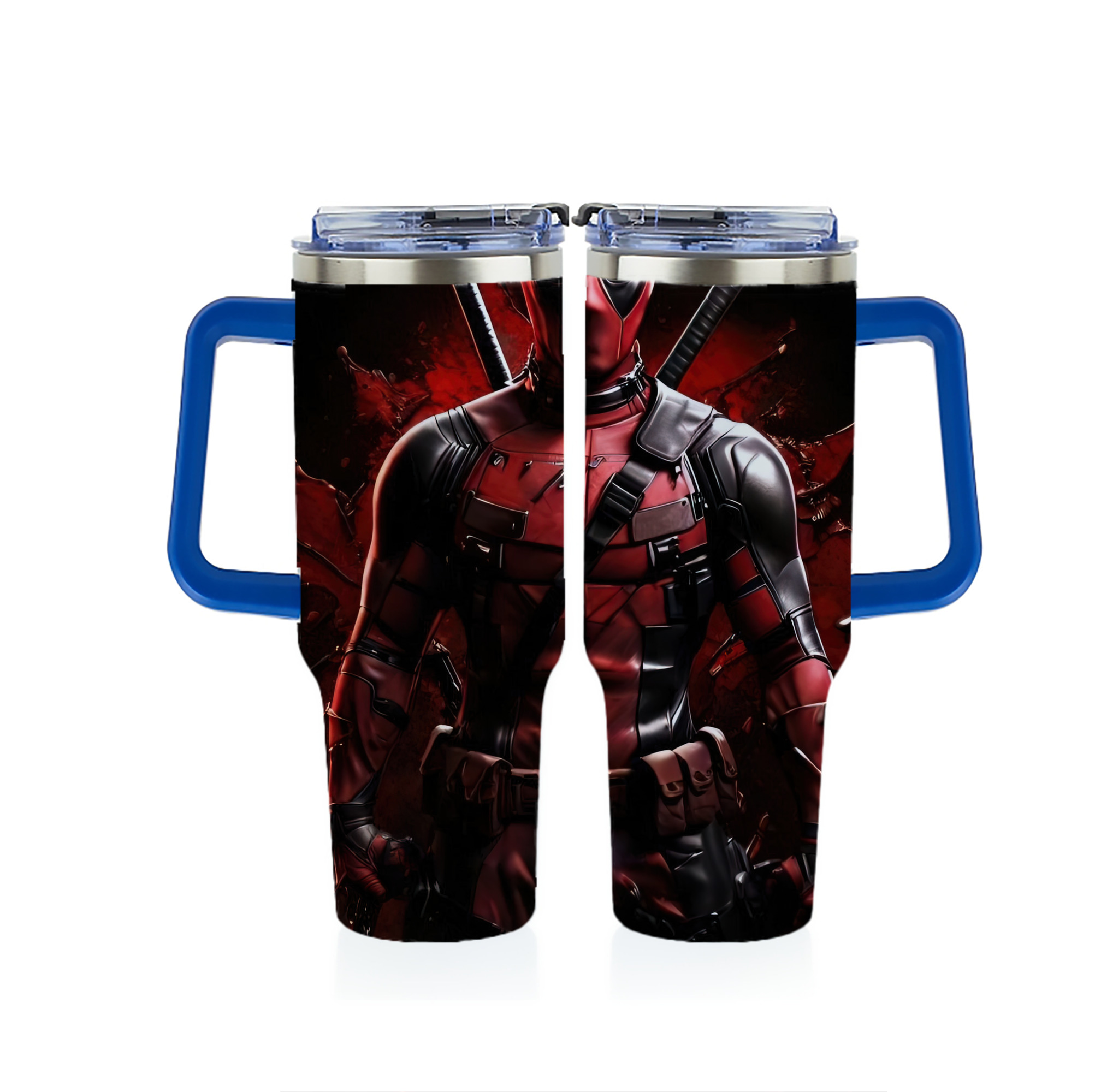 （画像用） Deadpool デッドプール 1200ｍLフルプリント車用タンブラー