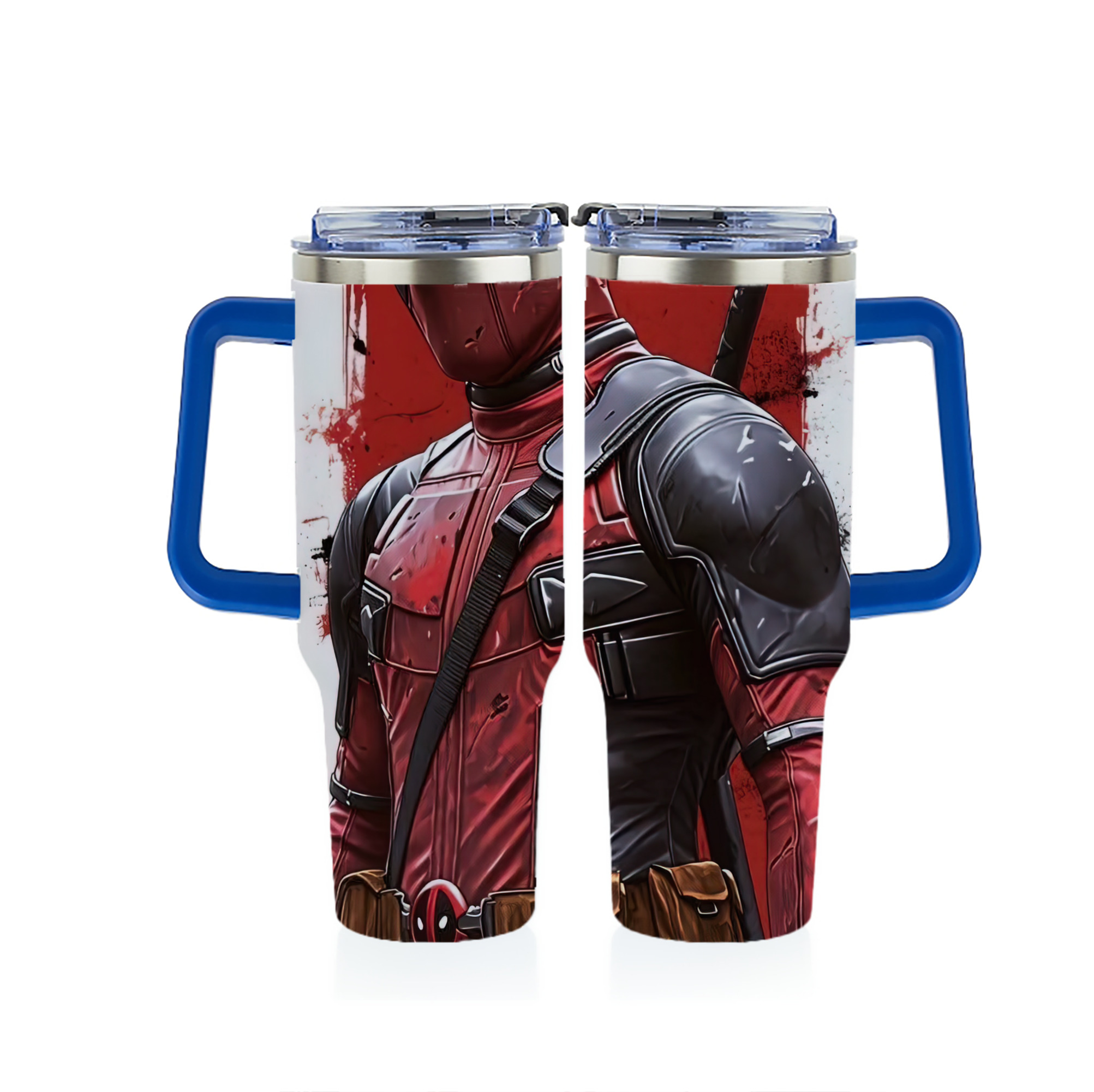 （画像用） Deadpool デッドプール 1200ｍLフルプリント車用タンブラー