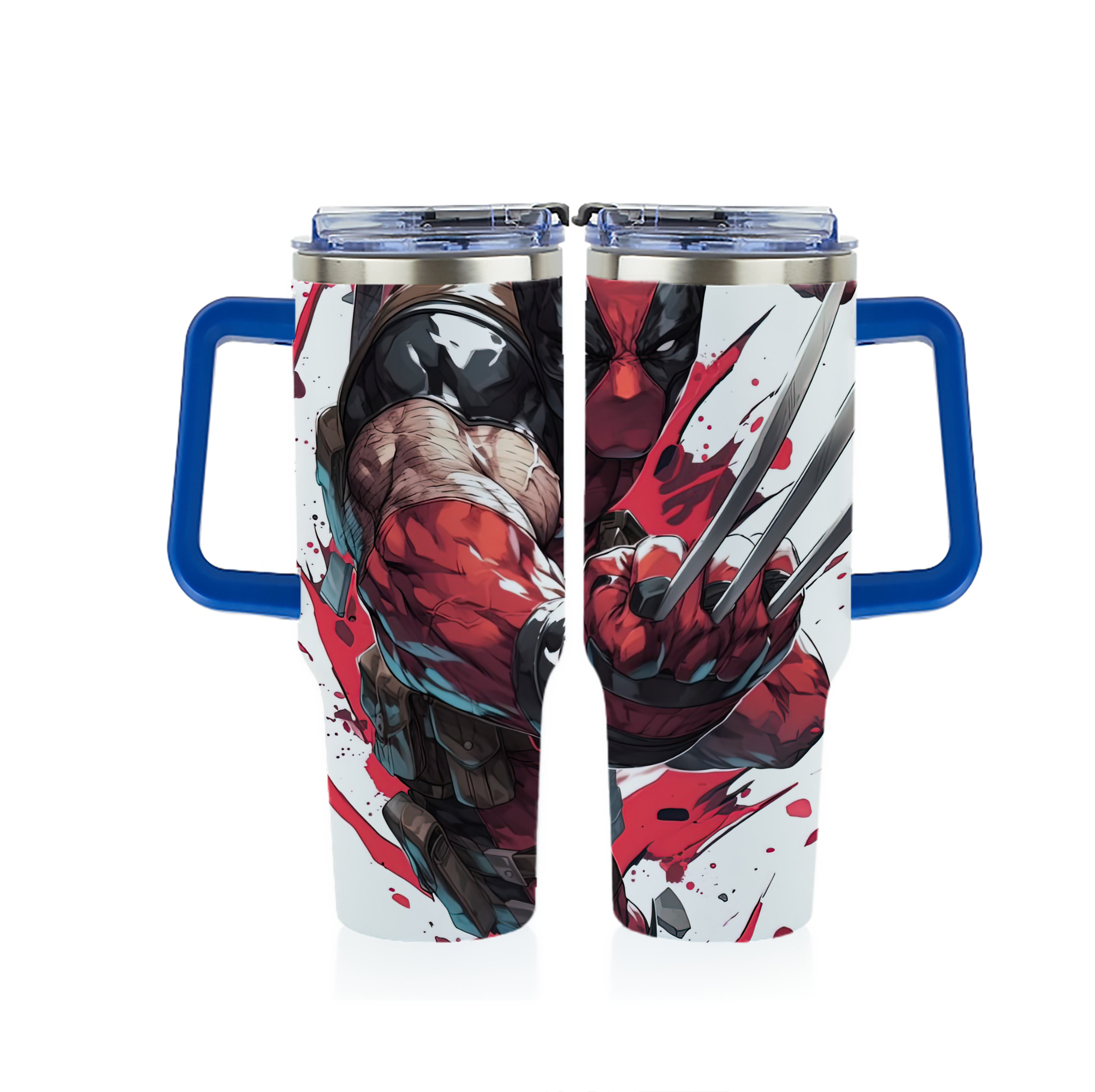 （画像用） Deadpool デッドプール 1200ｍLフルプリント車用タンブラー