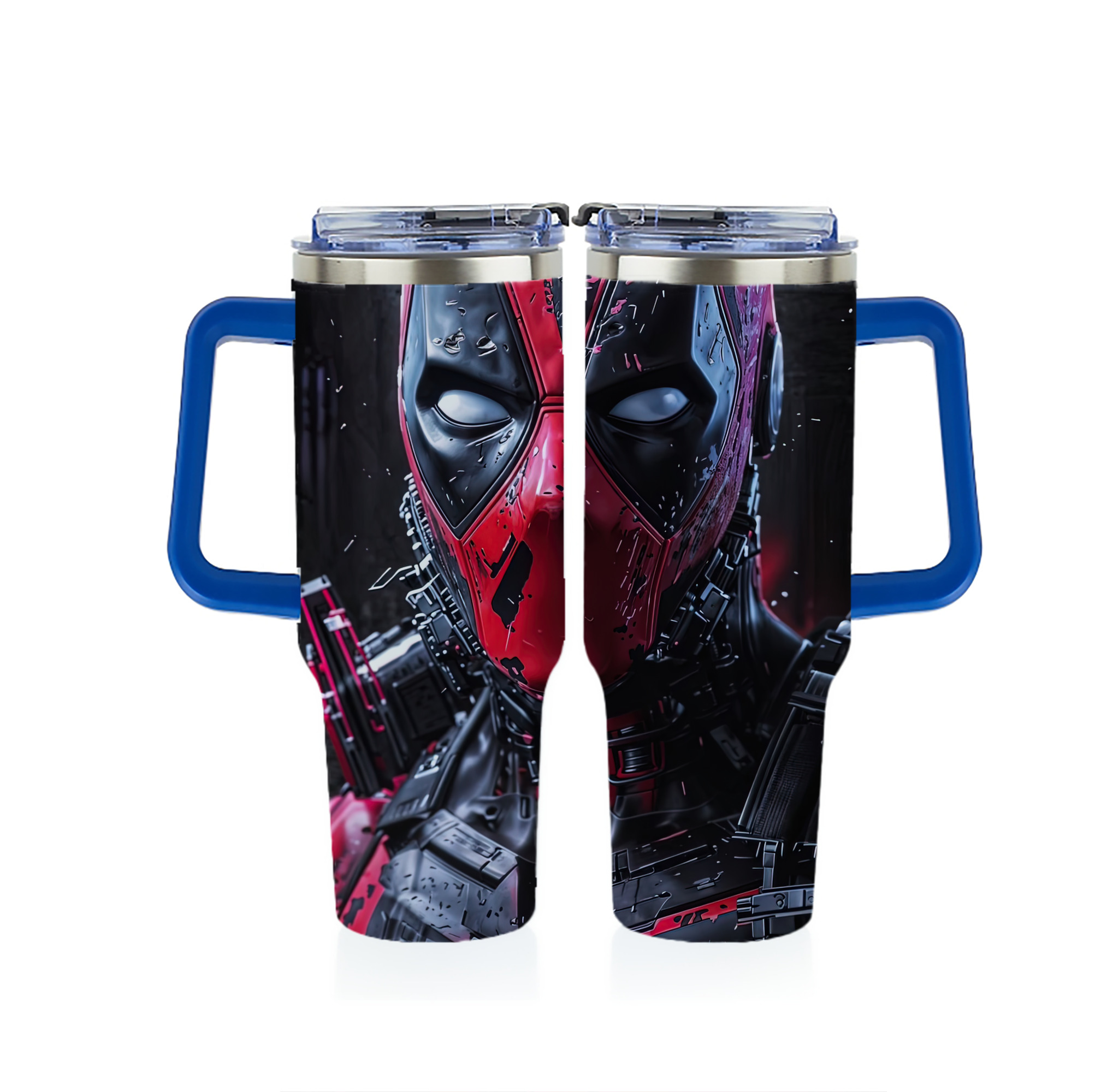 （画像用） Deadpool デッドプール 1200ｍLフルプリント車用タンブラー
