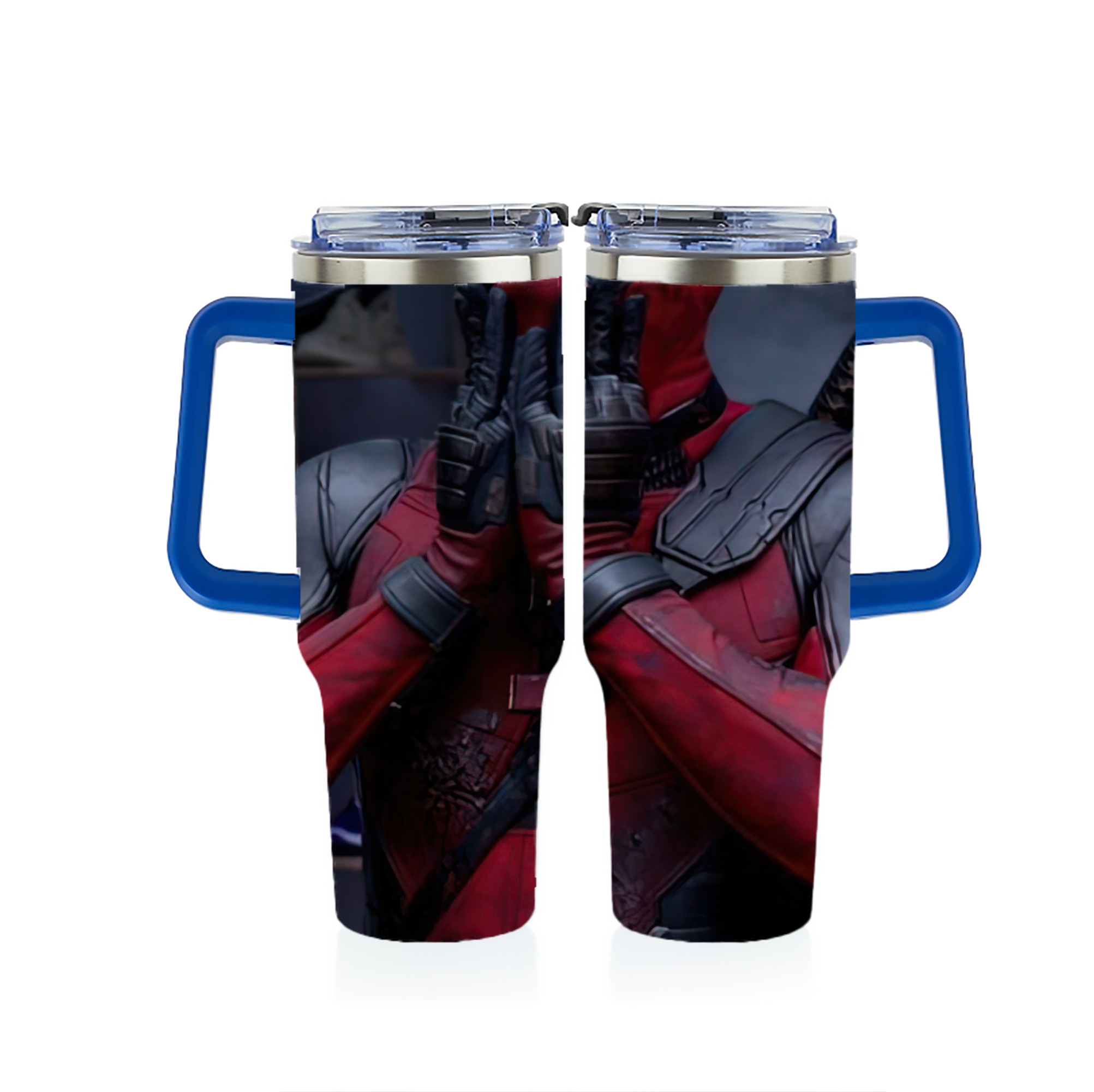 （画像用） Deadpool デッドプール 1200ｍLフルプリント車用タンブラー