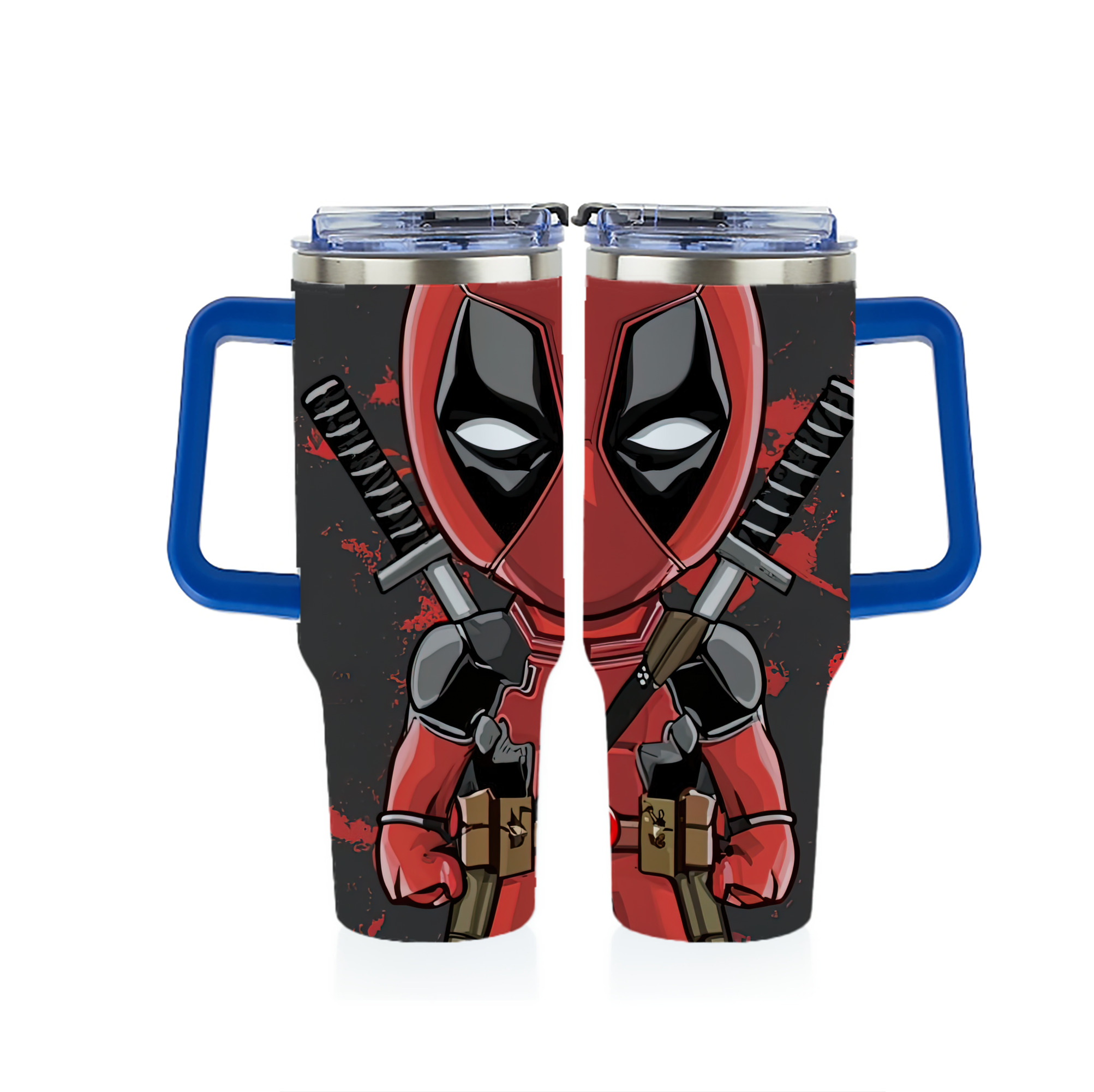 （画像用） Deadpool デッドプール 1200ｍLフルプリント車用タンブラー