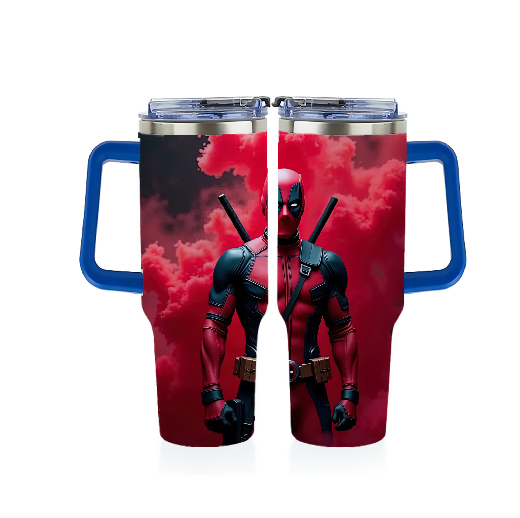 （画像用） Deadpool デッドプール 1200ｍLフルプリント車用タンブラー