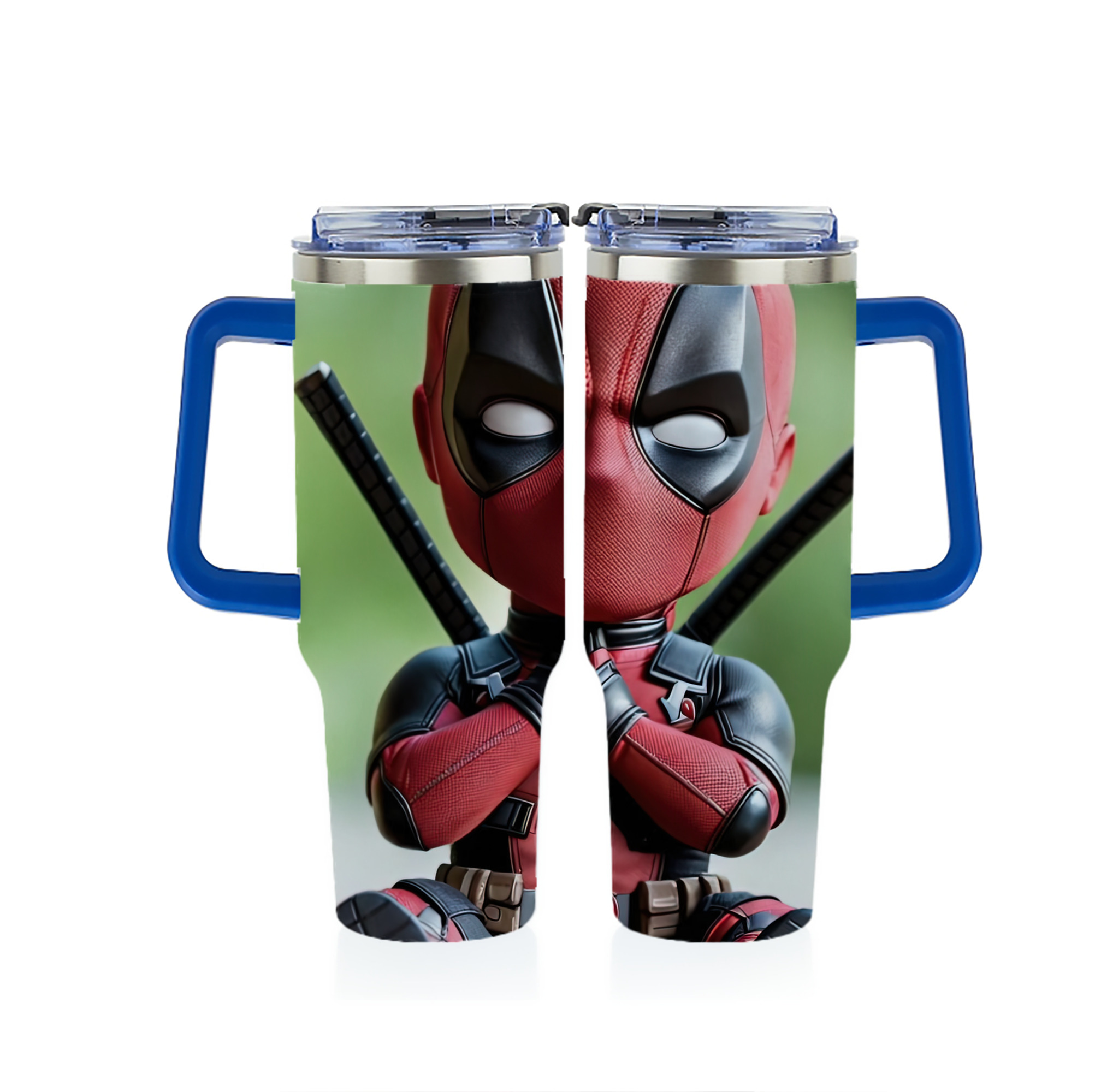 （画像用） Deadpool デッドプール 1200ｍLフルプリント車用タンブラー