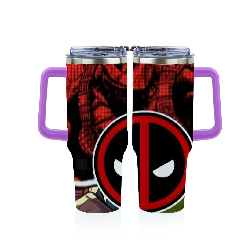 （画像用） Deadpool デッドプール 1200ｍLフルプリント車用タンブラー