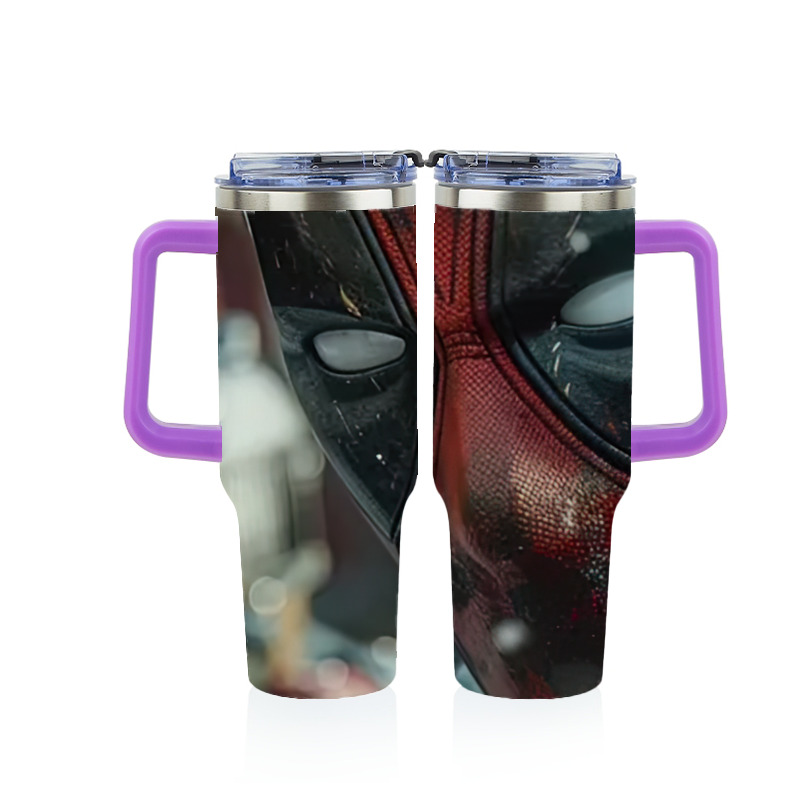 （画像用） Deadpool デッドプール 1200ｍLフルプリント車用タンブラー