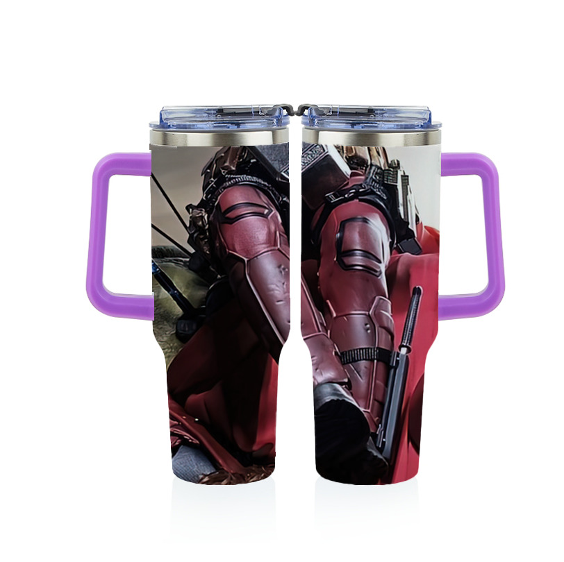 （画像用） Deadpool デッドプール 1200ｍLフルプリント車用タンブラー