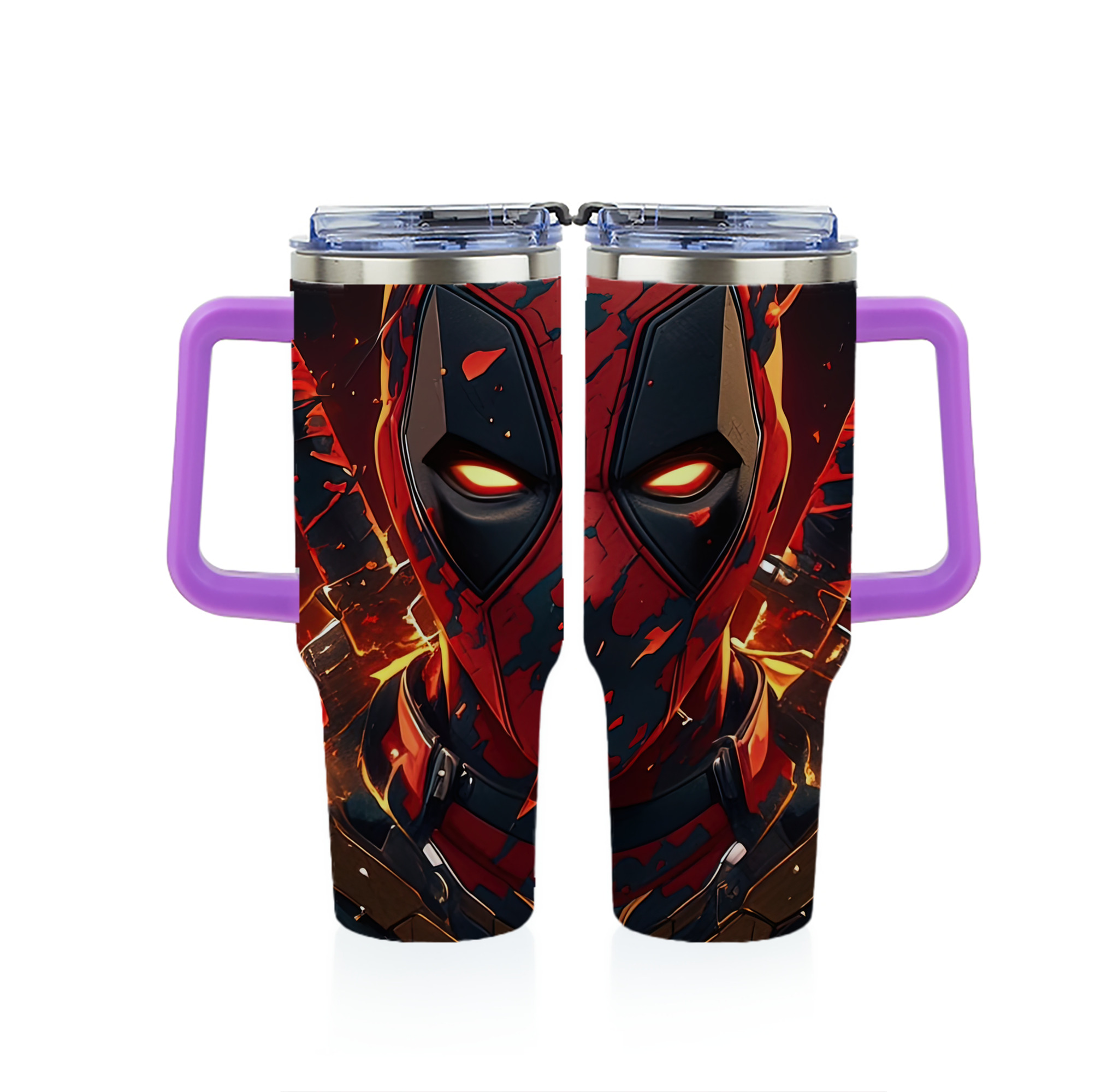 （画像用） Deadpool デッドプール 1200ｍLフルプリント車用タンブラー