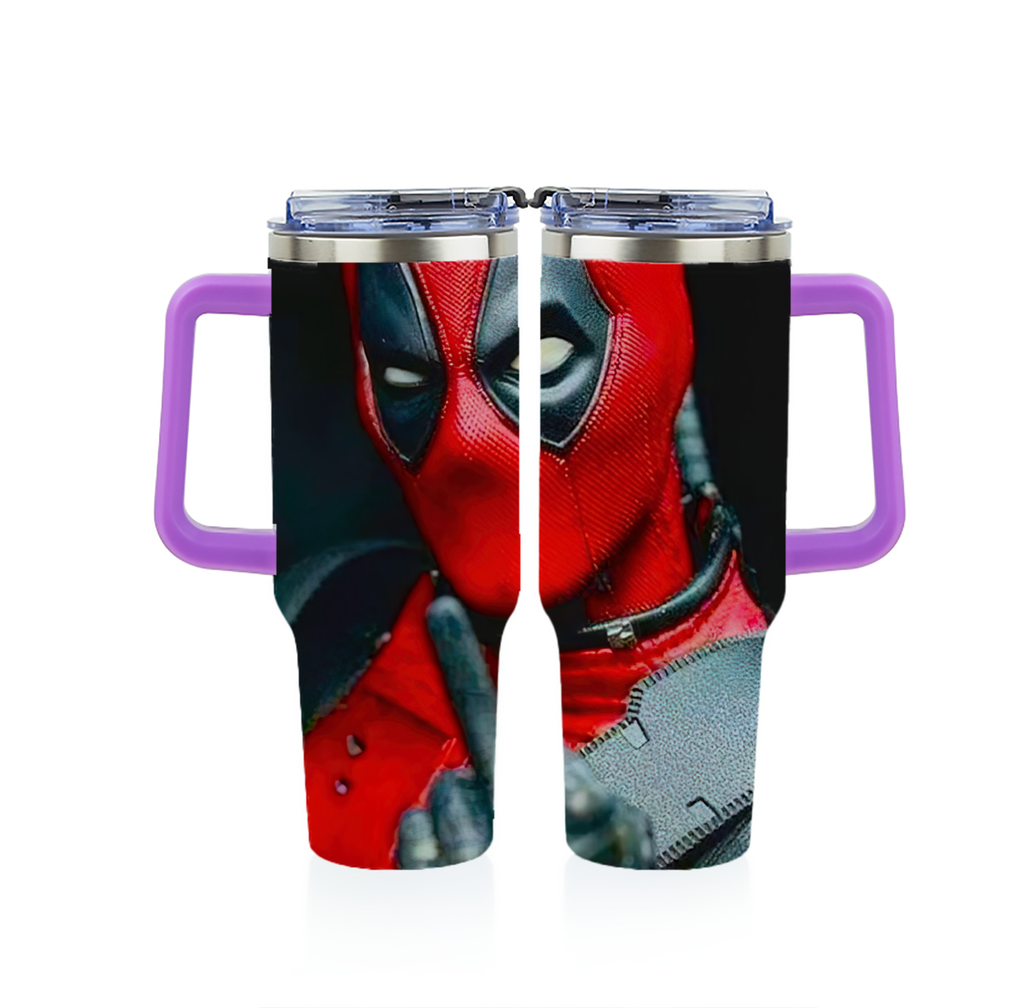 （画像用） Deadpool デッドプール 1200ｍLフルプリント車用タンブラー