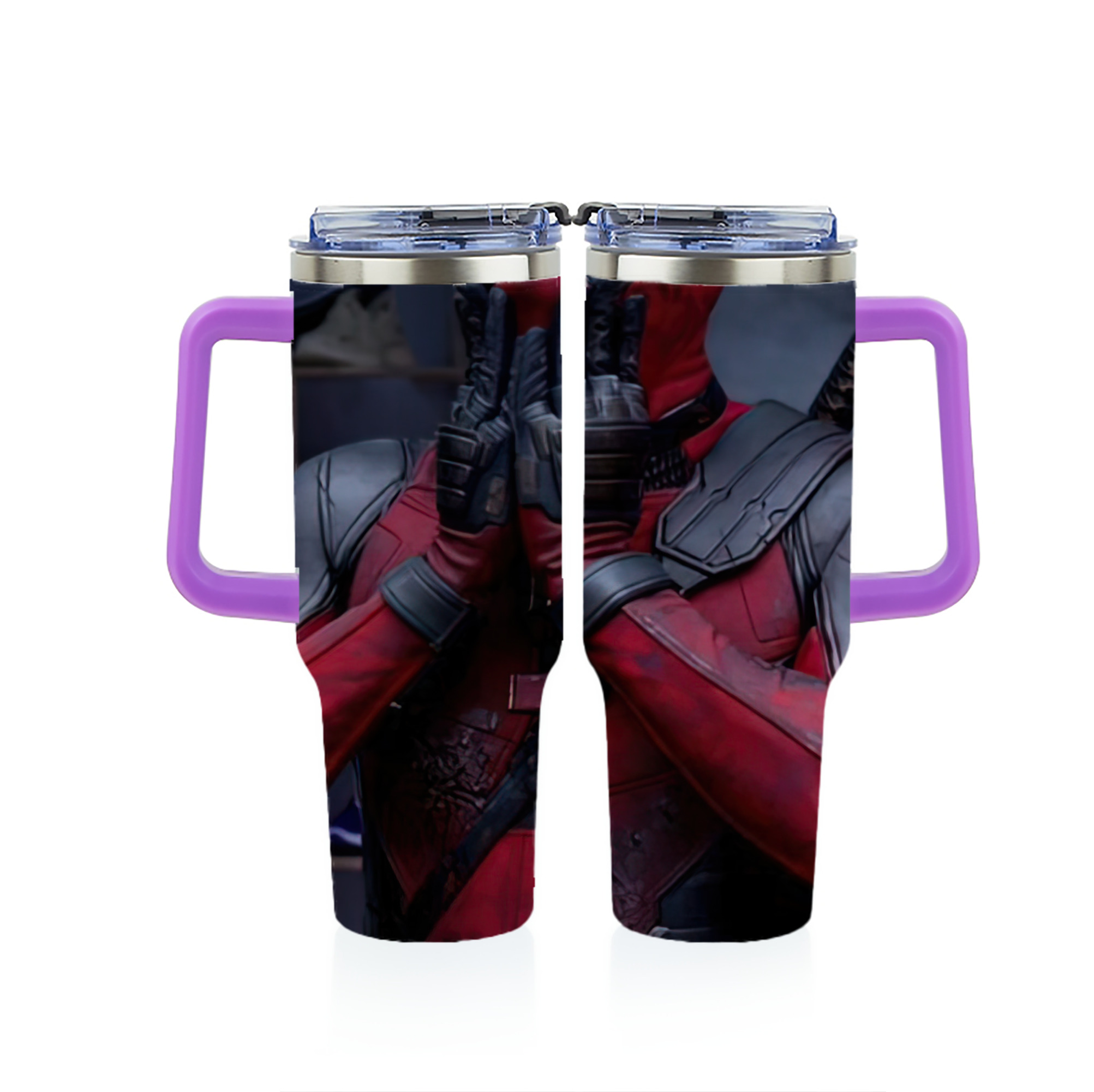 （画像用） Deadpool デッドプール 1200ｍLフルプリント車用タンブラー