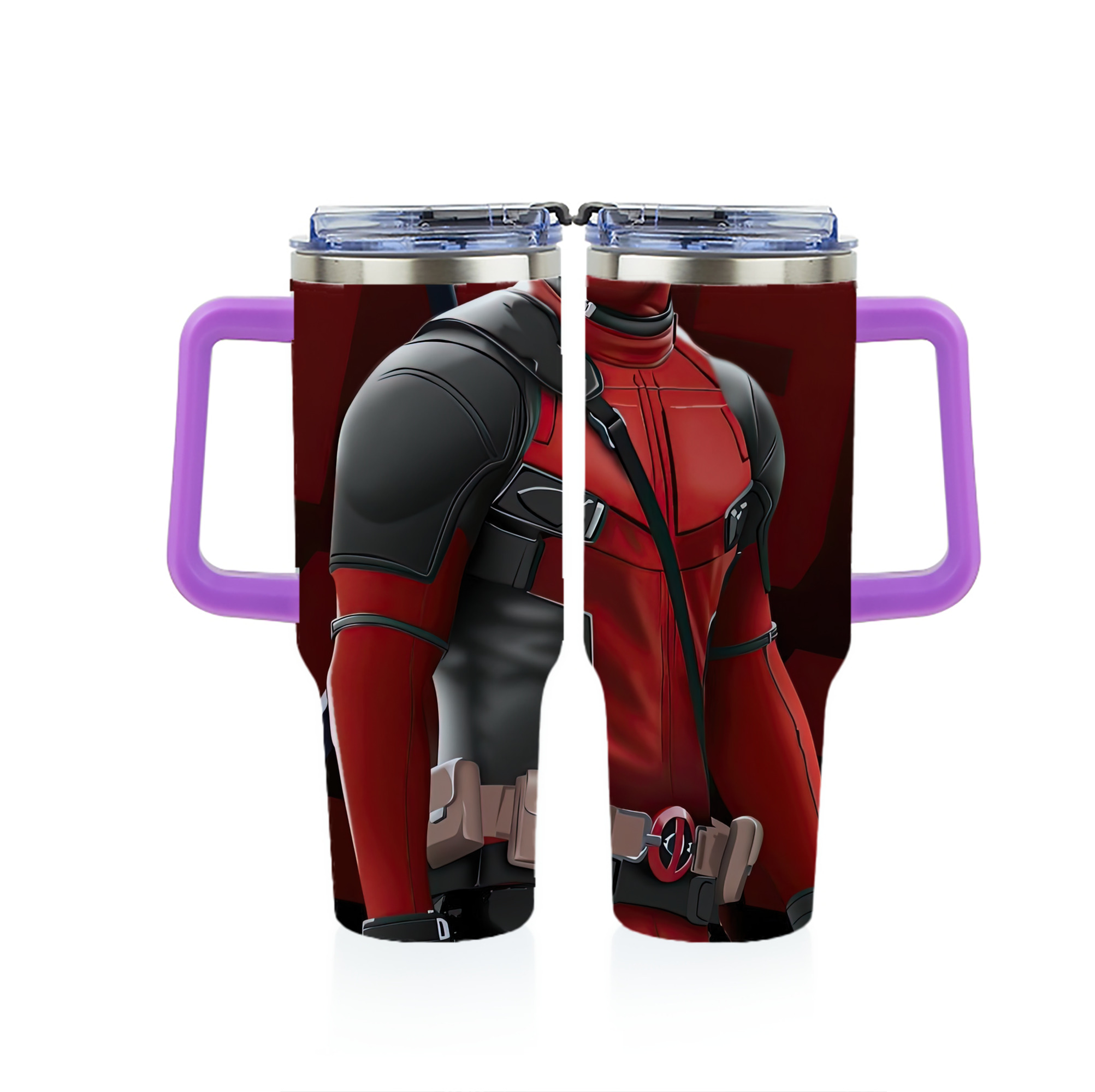 （画像用） Deadpool デッドプール 1200ｍLフルプリント車用タンブラー