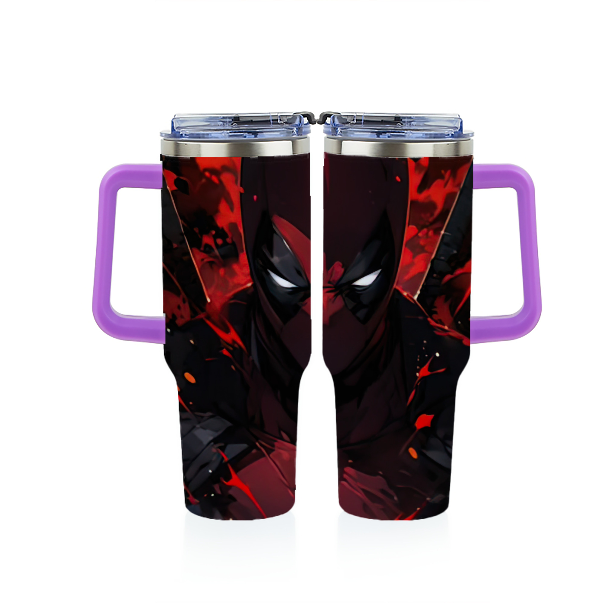 （画像用） Deadpool デッドプール 1200ｍLフルプリント車用タンブラー