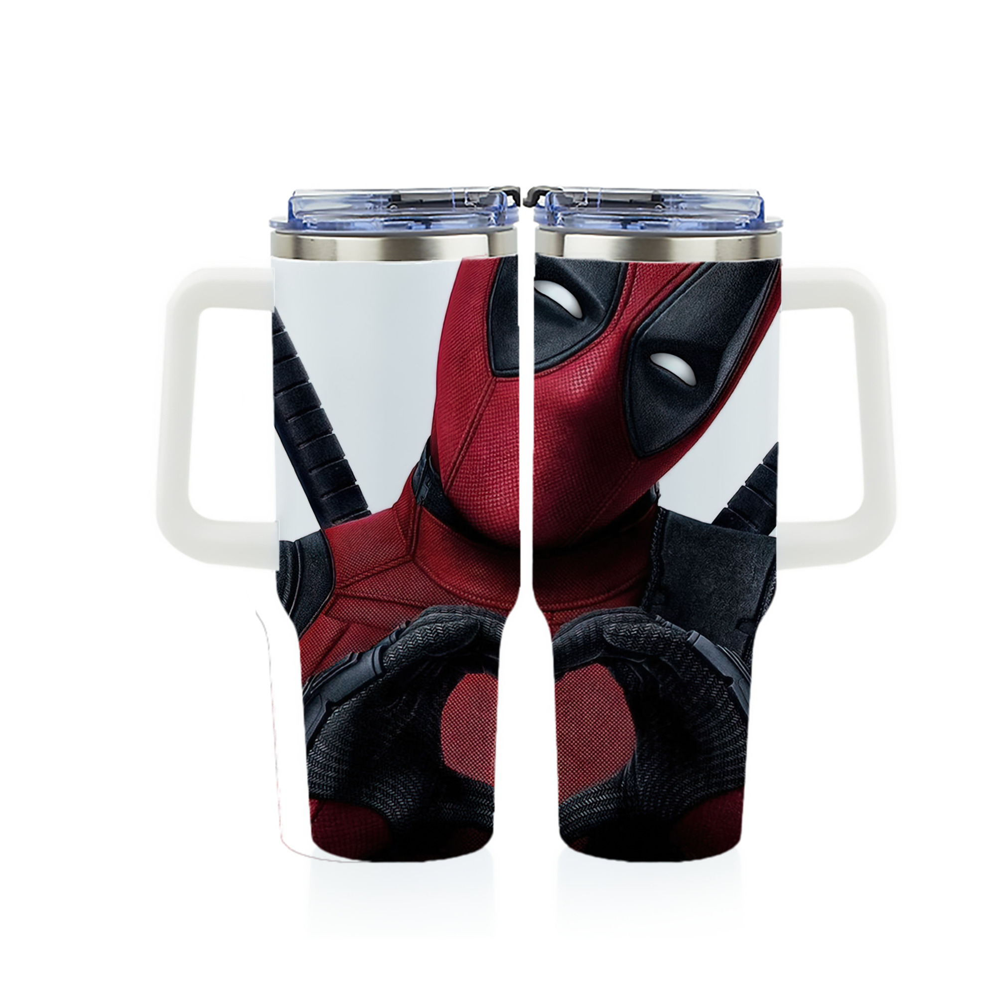 （画像用） Deadpool デッドプール 1200ｍLフルプリント車用タンブラー