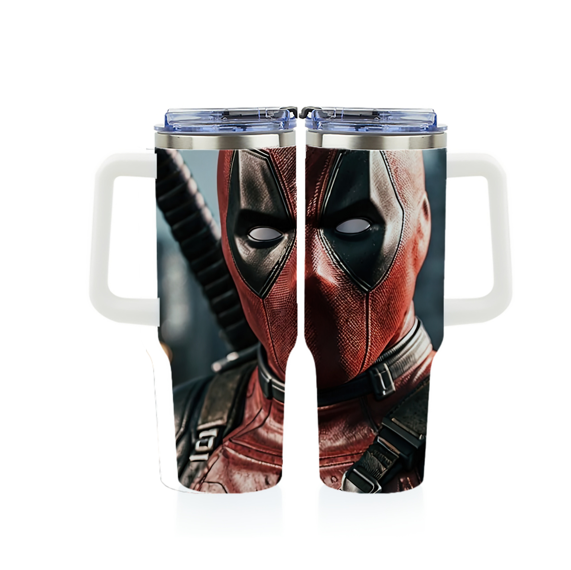（画像用） Deadpool デッドプール 1200ｍLフルプリント車用タンブラー