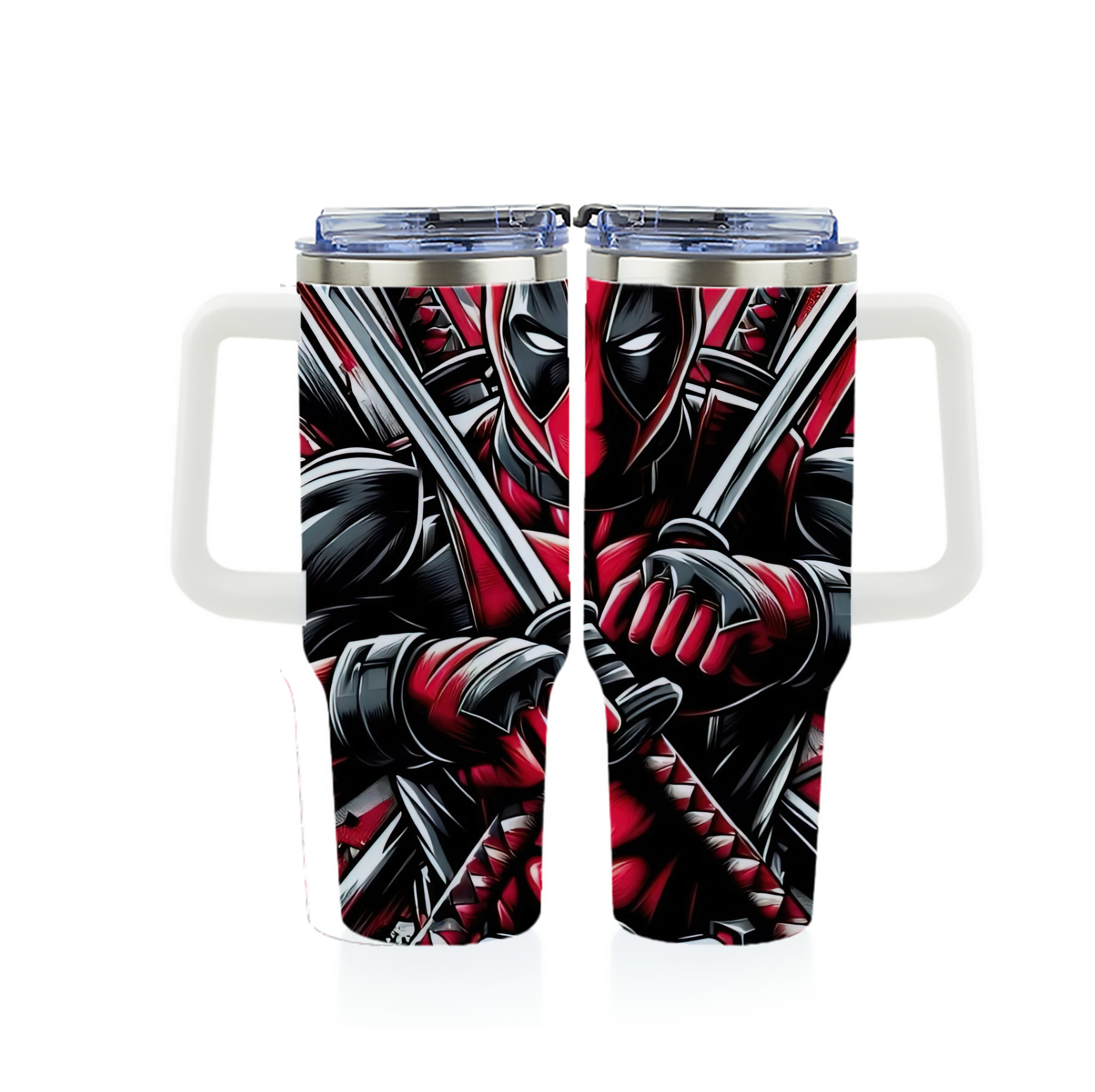 （画像用） Deadpool デッドプール 1200ｍLフルプリント車用タンブラー