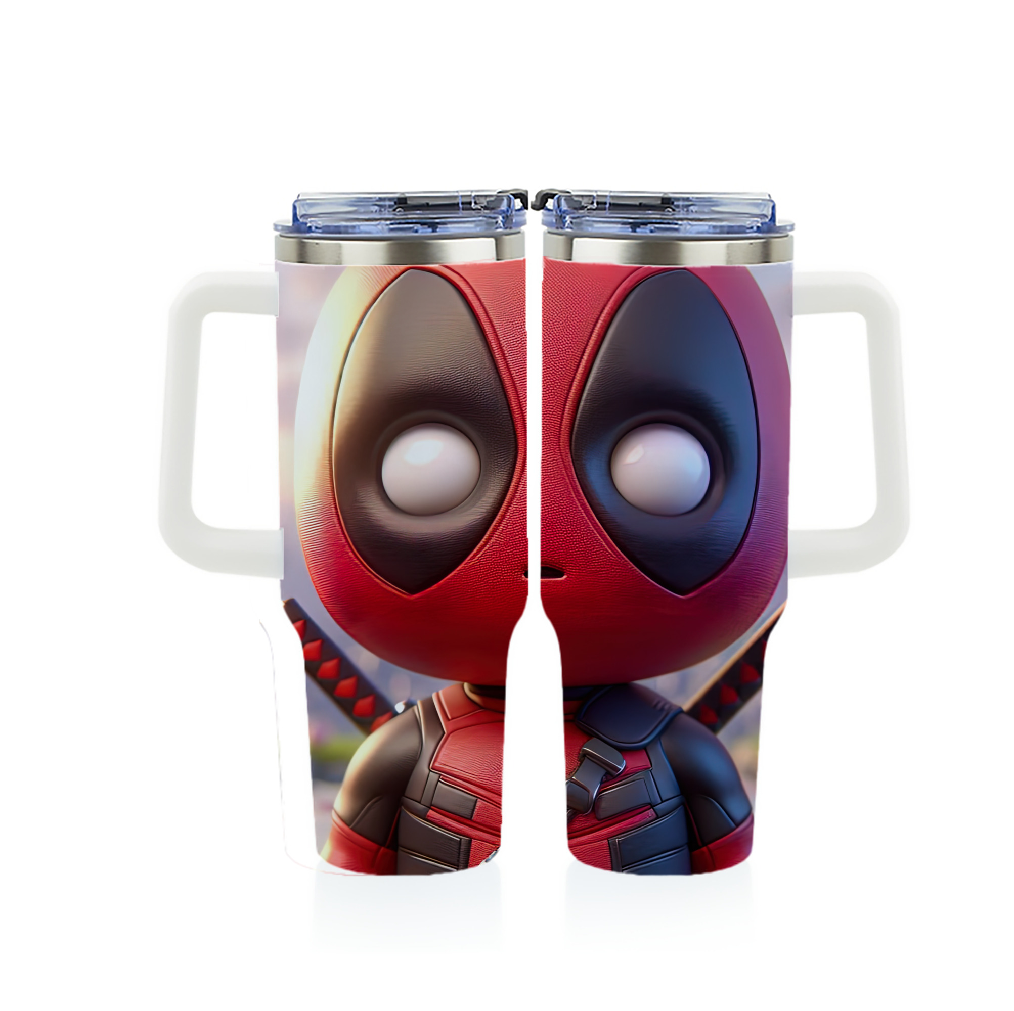 （画像用） Deadpool デッドプール 1200ｍLフルプリント車用タンブラー