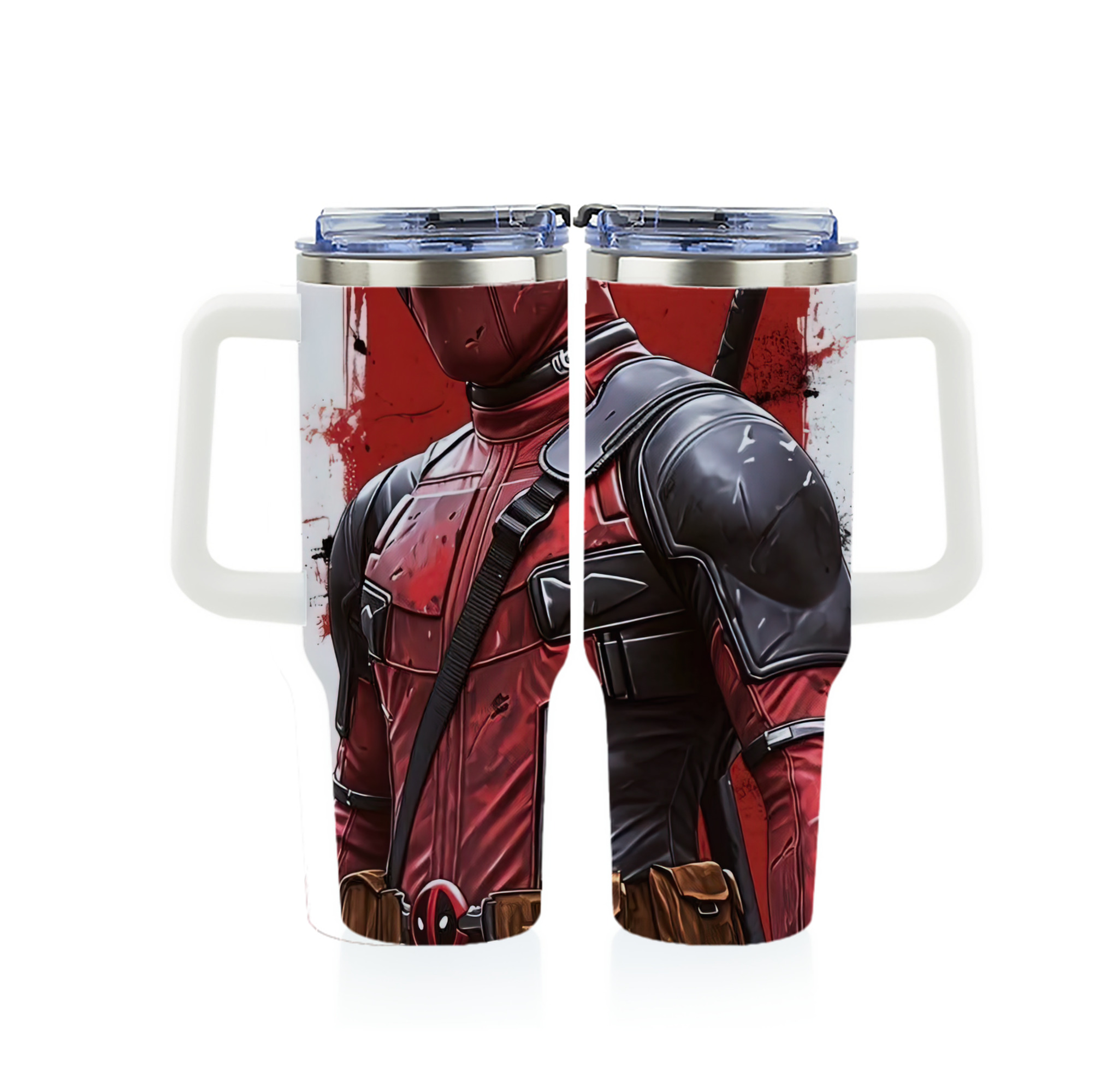 （画像用） Deadpool デッドプール 1200ｍLフルプリント車用タンブラー