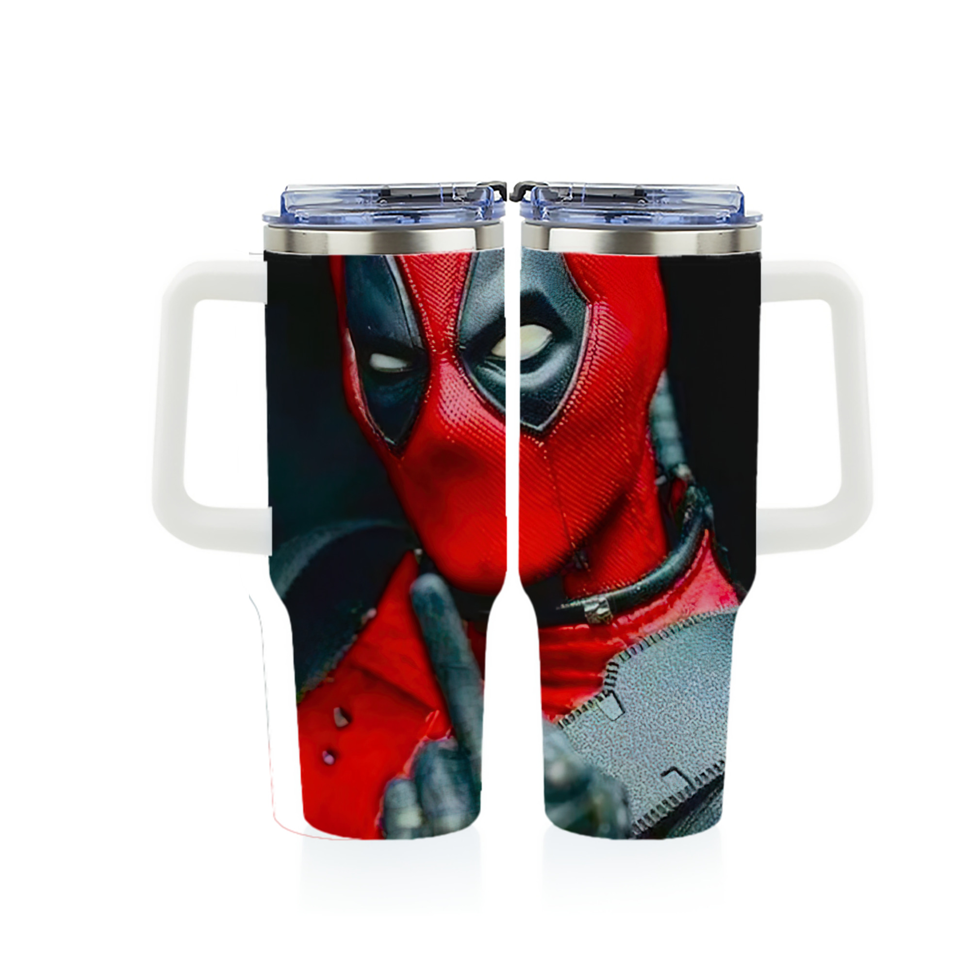 （画像用） Deadpool デッドプール 1200ｍLフルプリント車用タンブラー