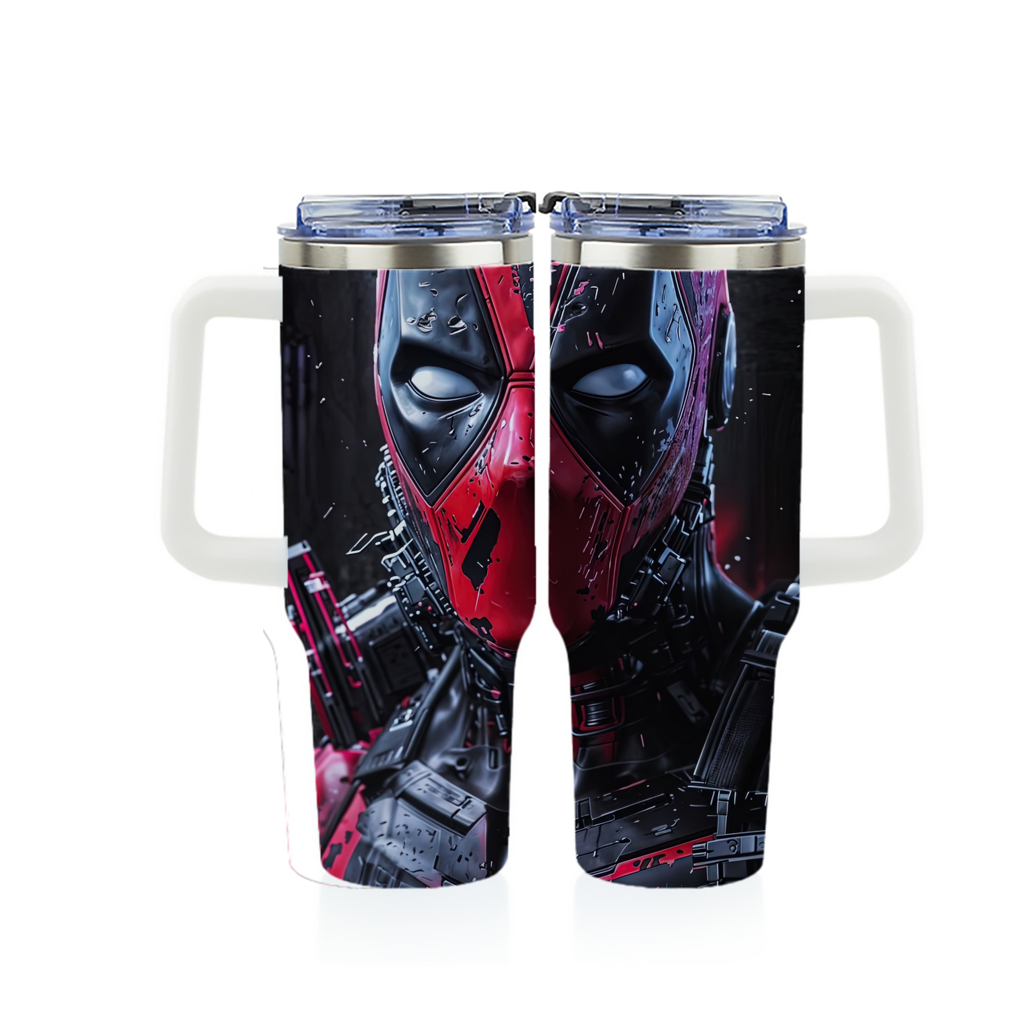 （画像用） Deadpool デッドプール 1200ｍLフルプリント車用タンブラー