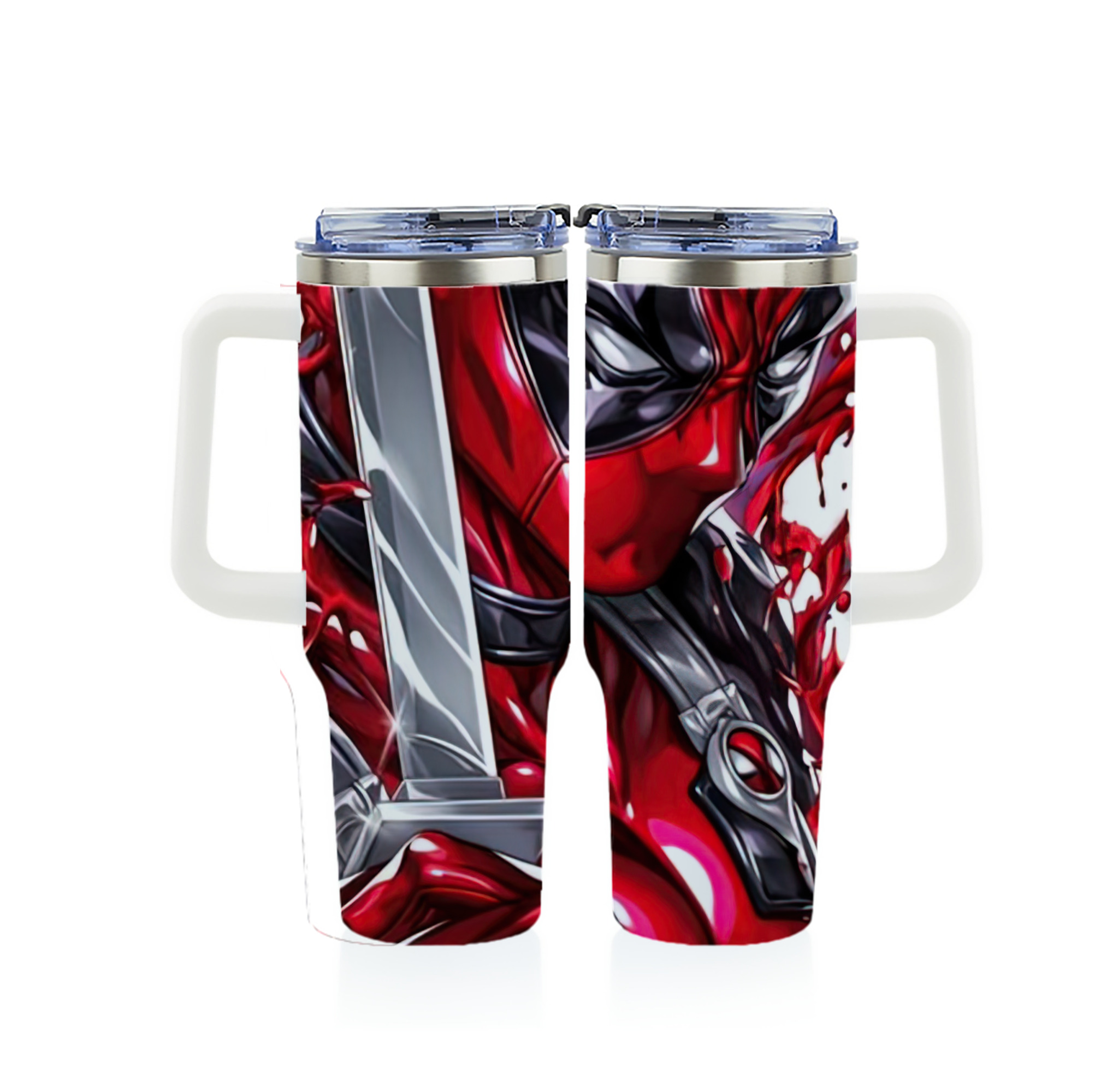 （画像用） Deadpool デッドプール 1200ｍLフルプリント車用タンブラー