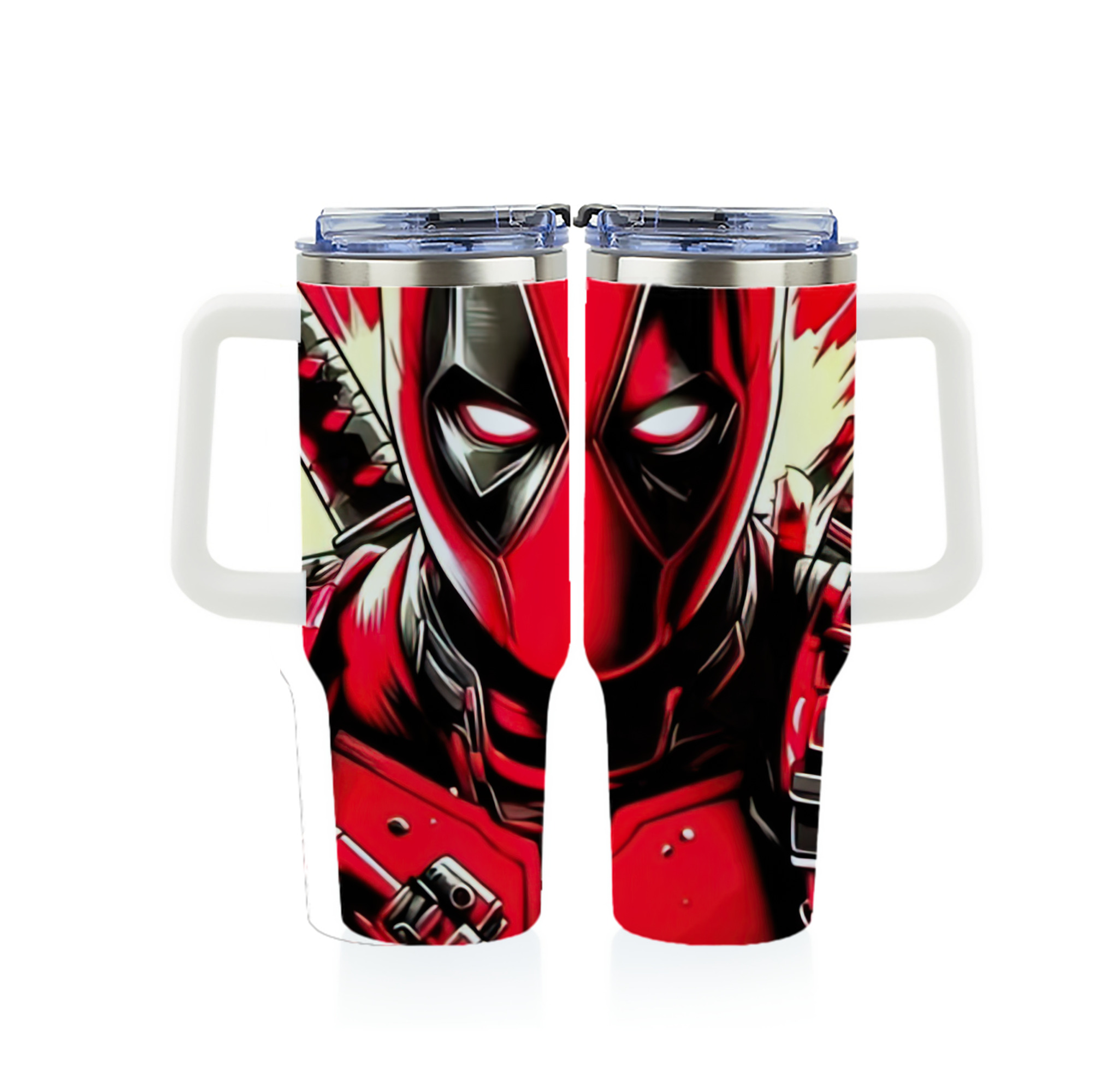 （画像用） Deadpool デッドプール 1200ｍLフルプリント車用タンブラー