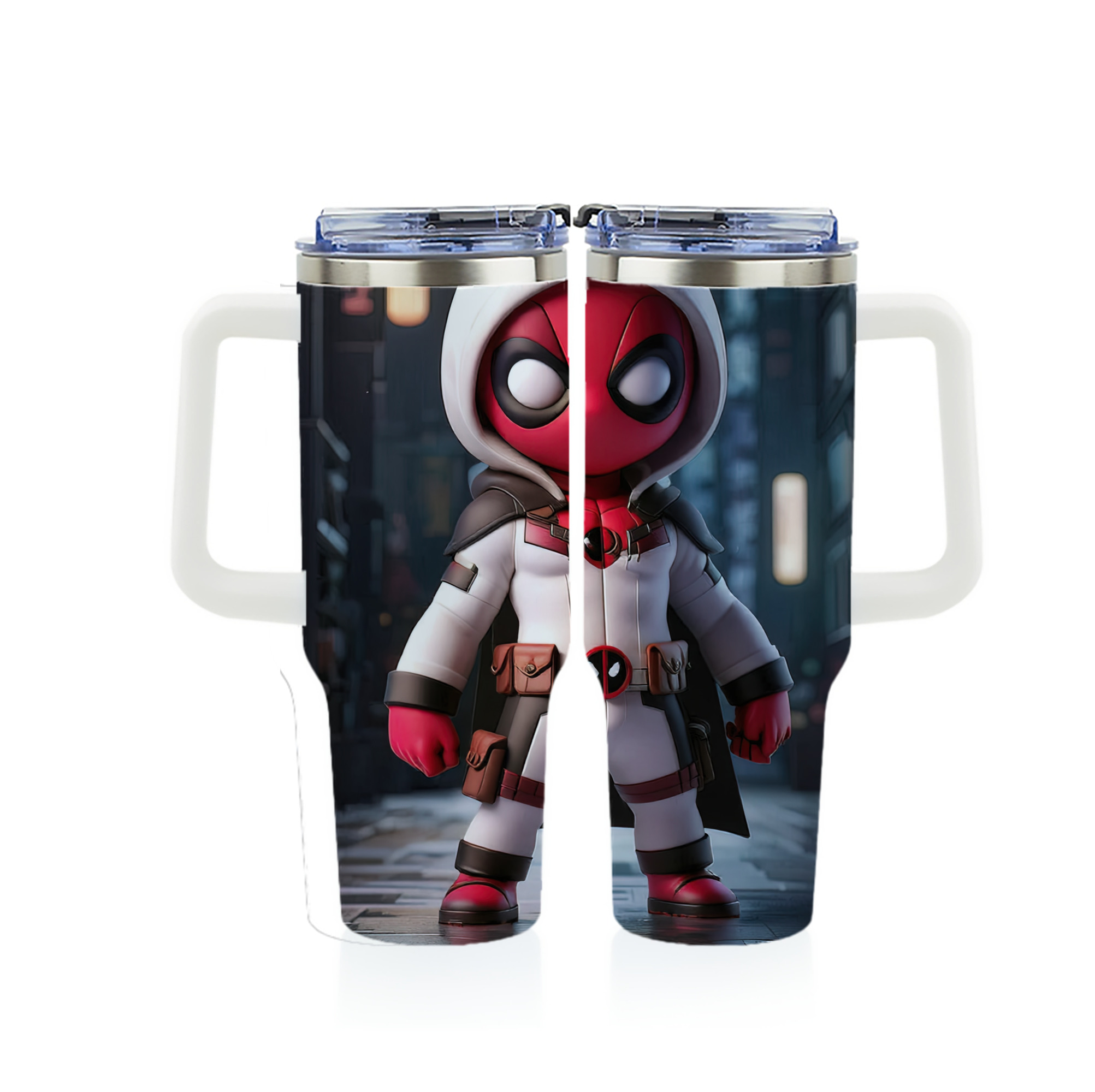 （画像用） Deadpool デッドプール 1200ｍLフルプリント車用タンブラー