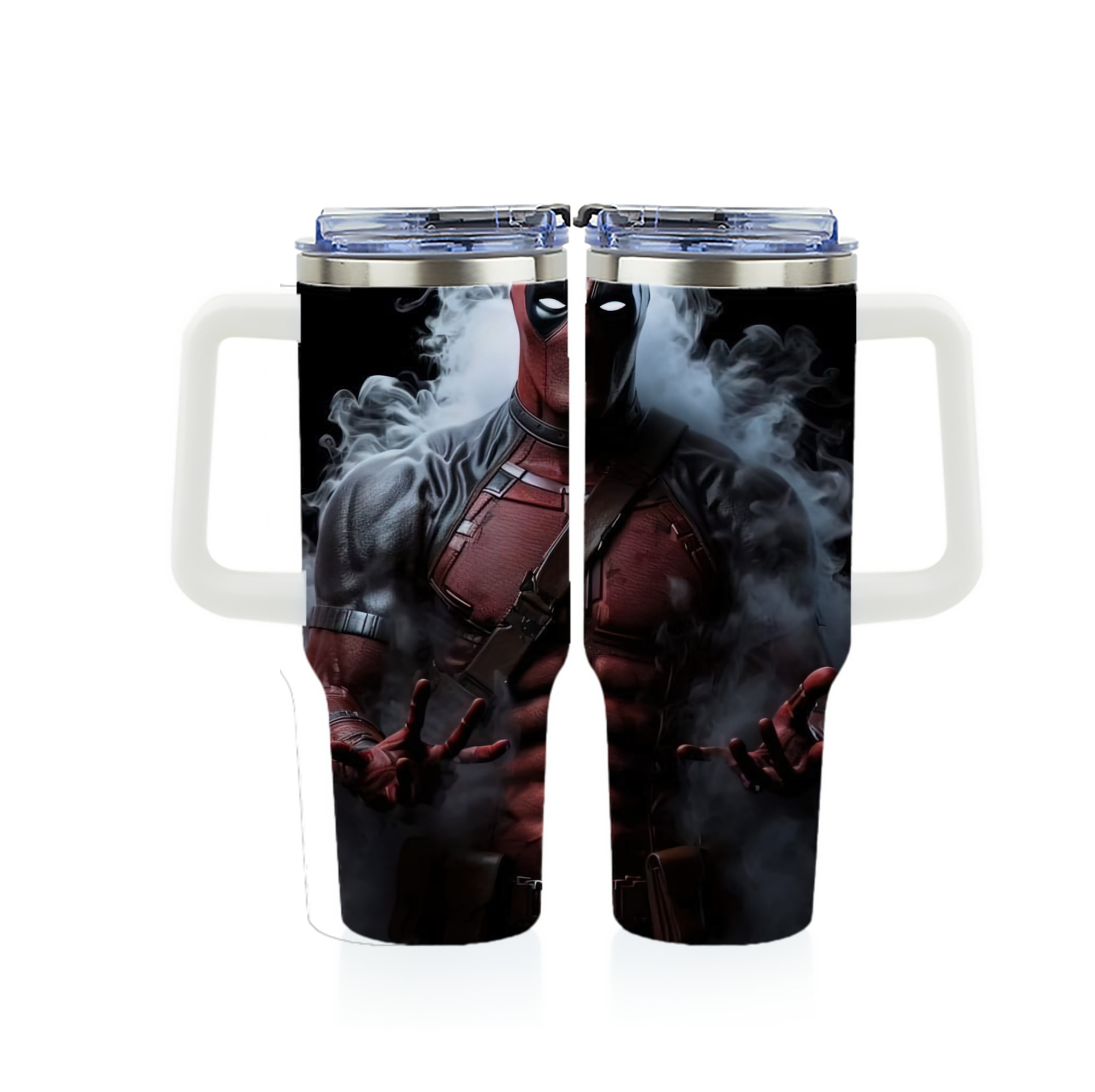 （画像用） Deadpool デッドプール 1200ｍLフルプリント車用タンブラー