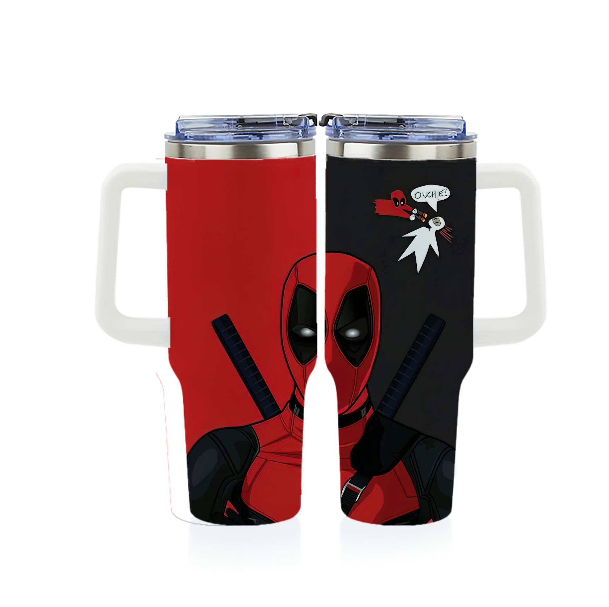 （画像用） Deadpool デッドプール 1200ｍLフルプリント車用タンブラー