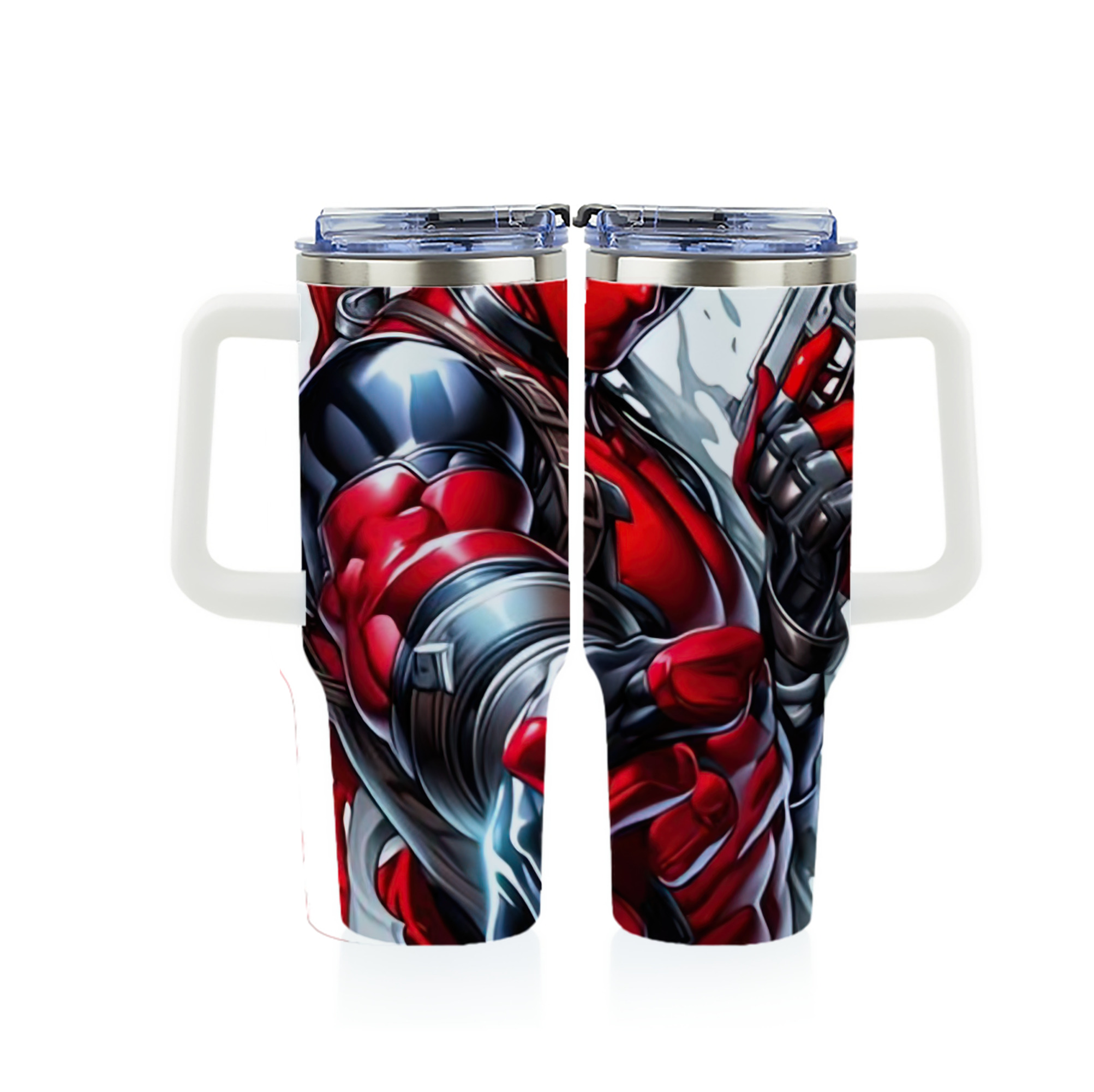 （画像用） Deadpool デッドプール 1200ｍLフルプリント車用タンブラー