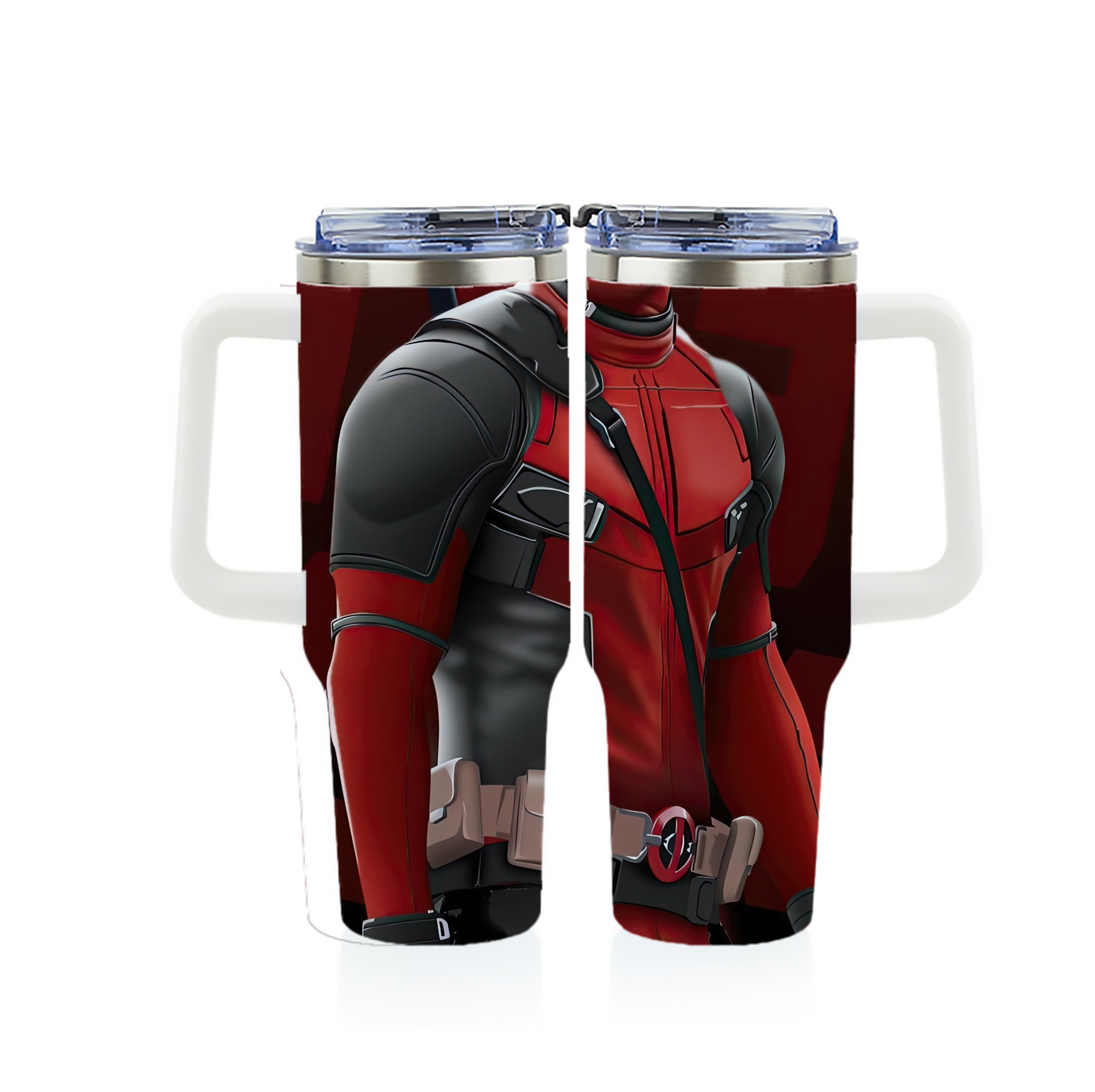（画像用） Deadpool デッドプール 1200ｍLフルプリント車用タンブラー