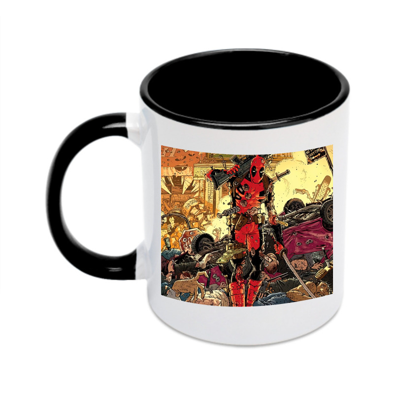 （画像用） Deadpool デッドプール カラーマグカップ
