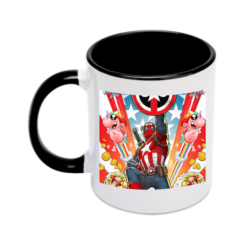 （画像用） Deadpool デッドプール カラーマグカップ