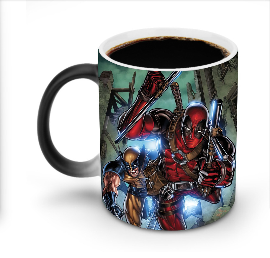 （画像用） Deadpool デッドプール 温度変色マグカップ