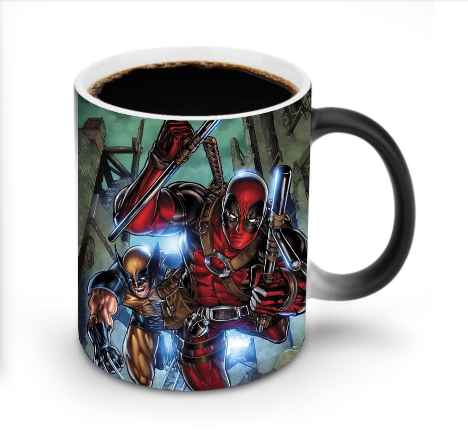 （画像用） Deadpool デッドプール 温度変色マグカップ
