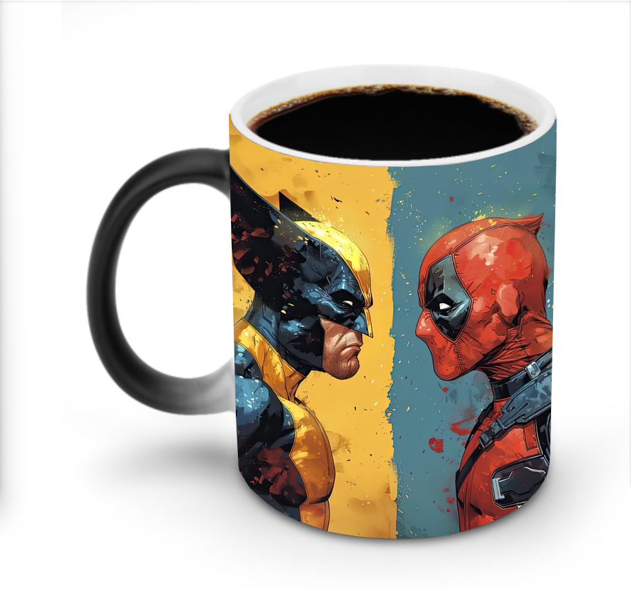 （画像用） Deadpool デッドプール 温度変色マグカップ