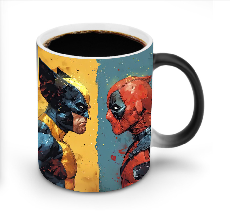 （画像用） Deadpool デッドプール 温度変色マグカップ