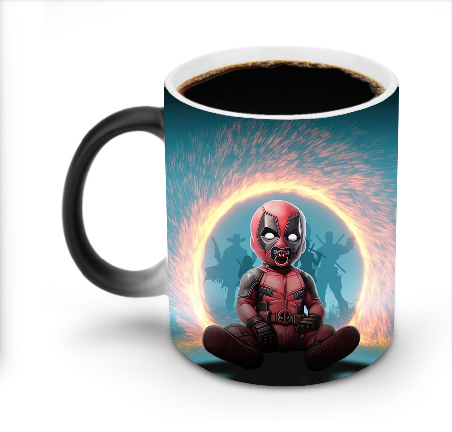 （画像用） Deadpool デッドプール 温度変色マグカップ
