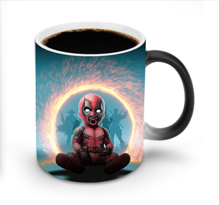 （画像用） Deadpool デッドプール 温度変色マグカップ