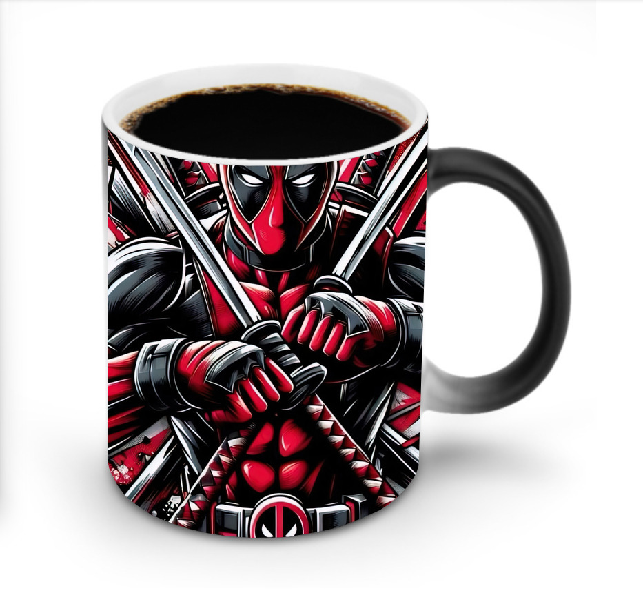 （画像用） Deadpool デッドプール 温度変色マグカップ