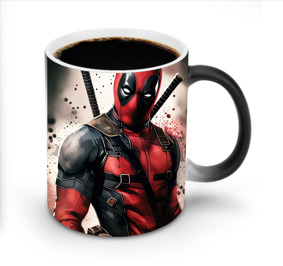 （画像用） Deadpool デッドプール 温度変色マグカップ